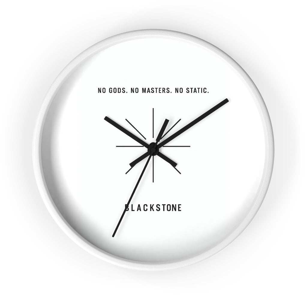 Inspirational Wall Clock - Modern Home Decor - Unique gift for Him