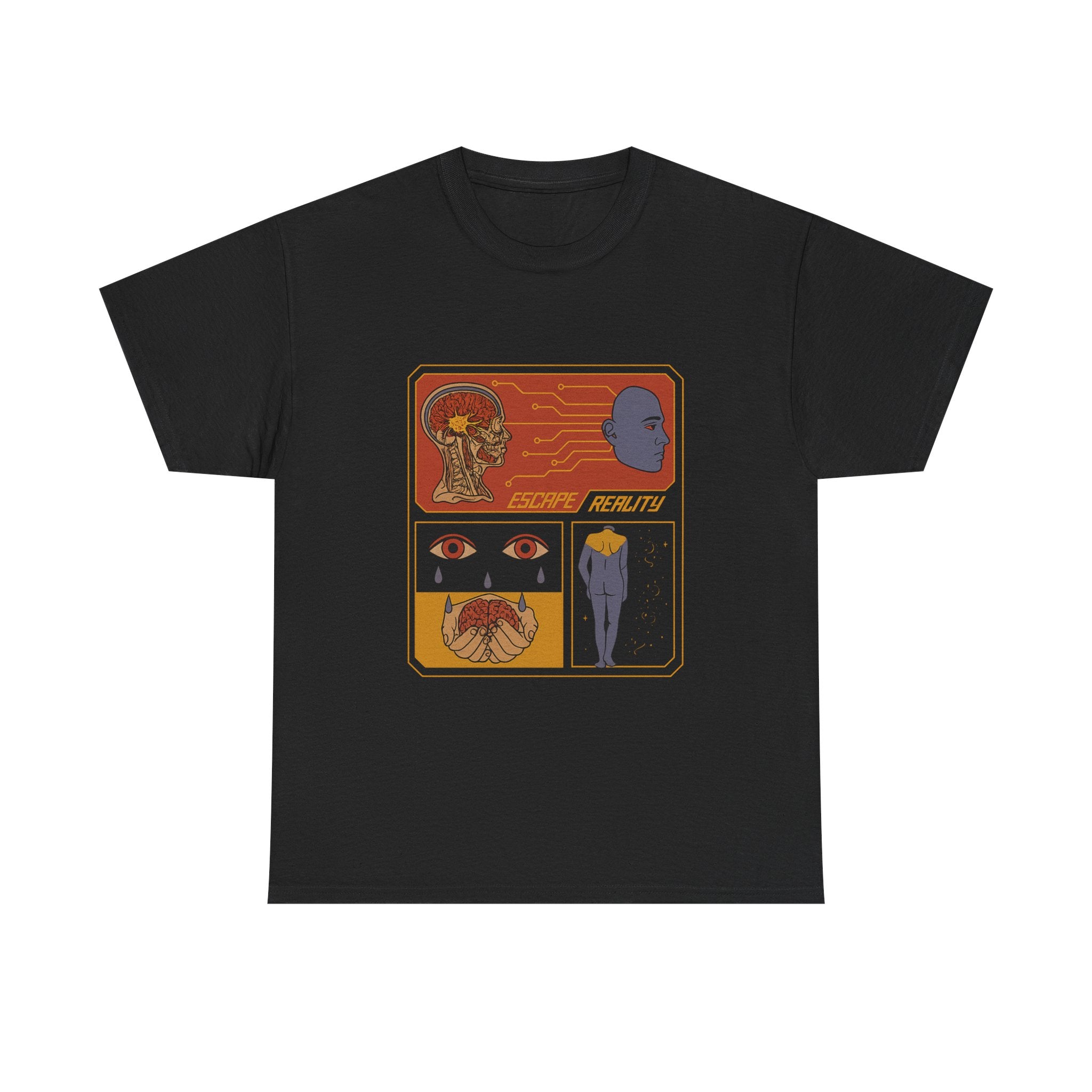 Escape Reality - Cosmic Graphic UNISEX T-shirt by Blackstone