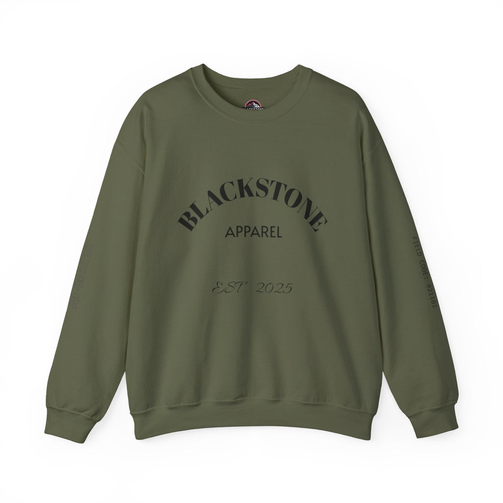 Stylish Crewneck Sweatshirt, Cozy Blackstone Apparel, Gift for Her, Streetwear Fashion, Casual Outfit