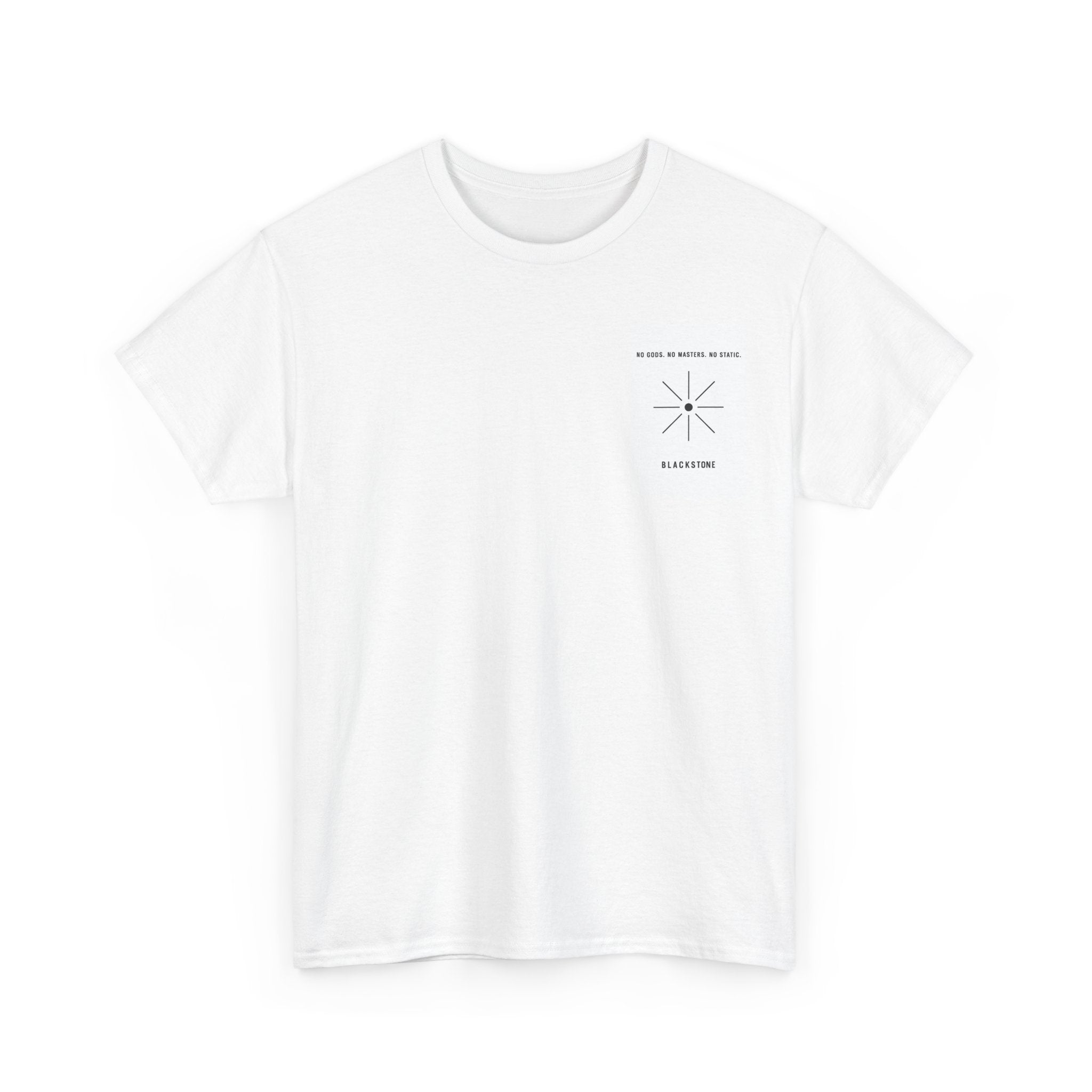 Rebellious Unisex Tee - No Gods No Masters Graphic