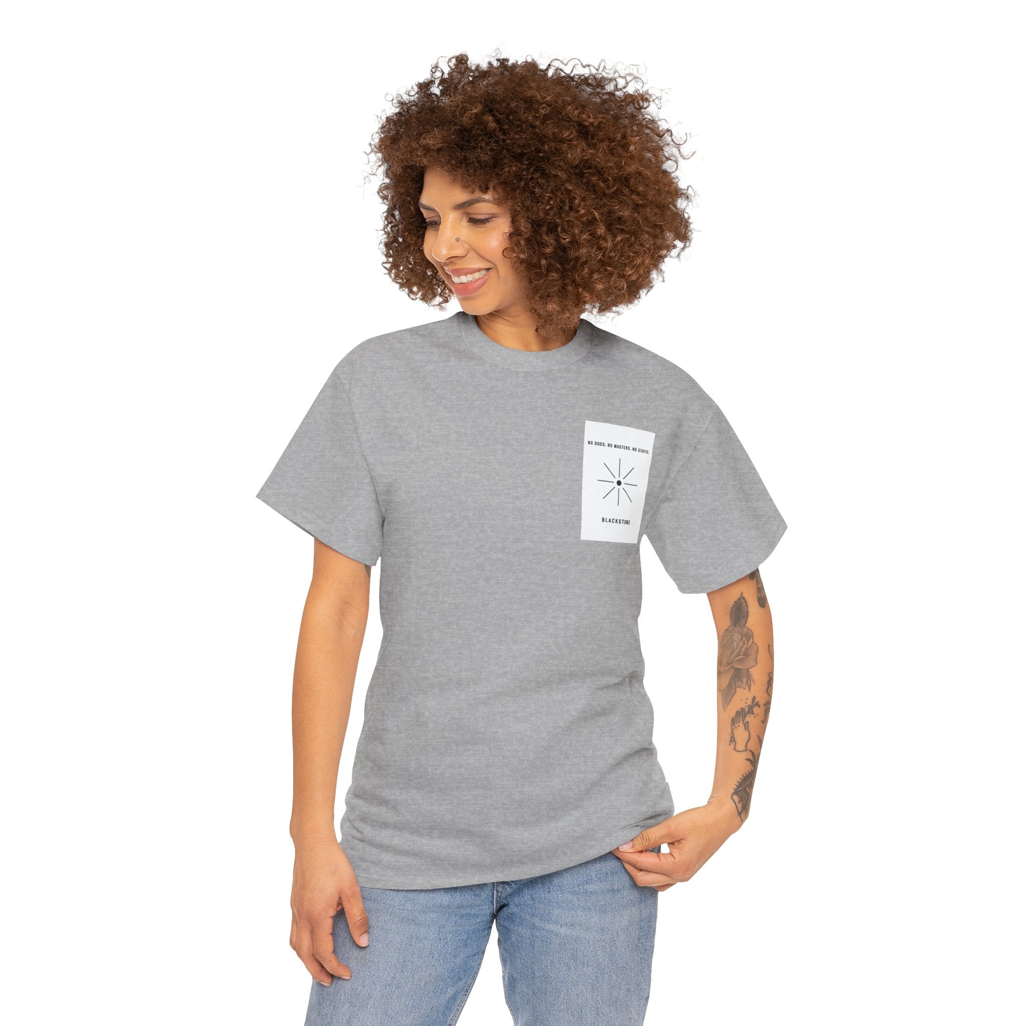 Rebellious Unisex Tee - No Gods No Masters Graphic