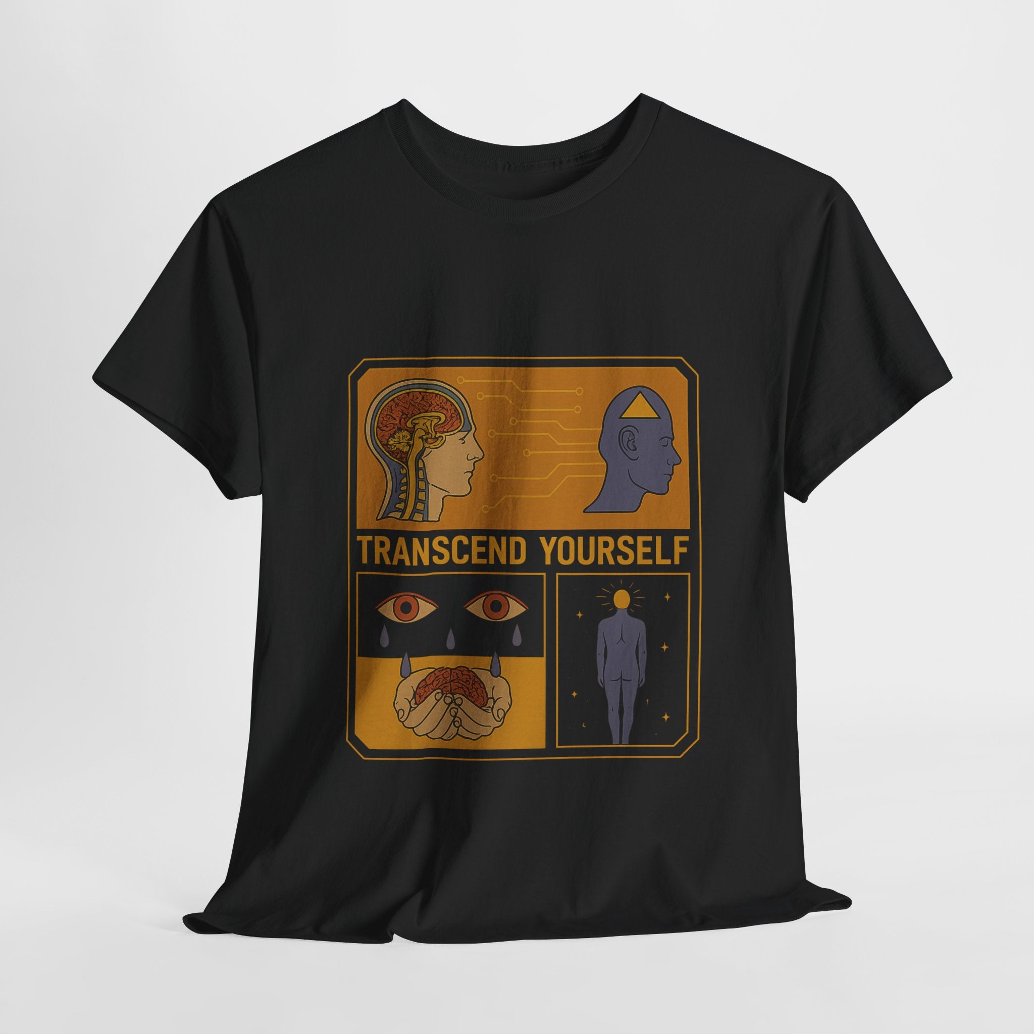 Transcend Yourself - Graphic UNISEX T-shirt by Blackstone