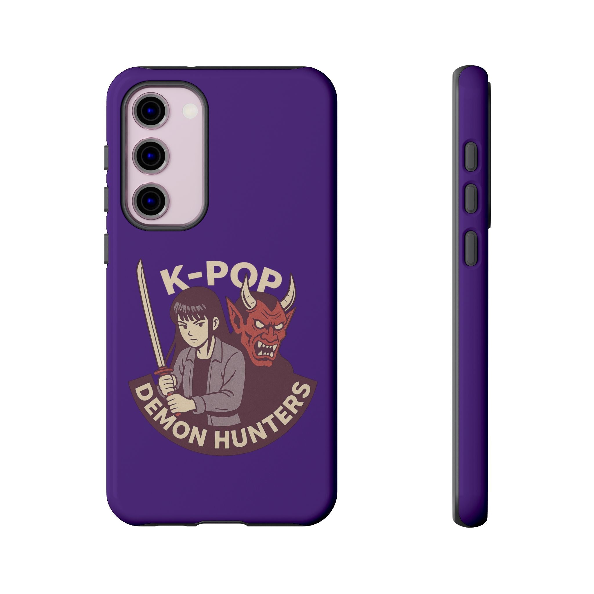 K-Pop Demon Hunters Phone Case, Tough Cases for Anime Fans, Unique Gift for Musicians, Holiday Present for Teens, Stylish Tech Accessories