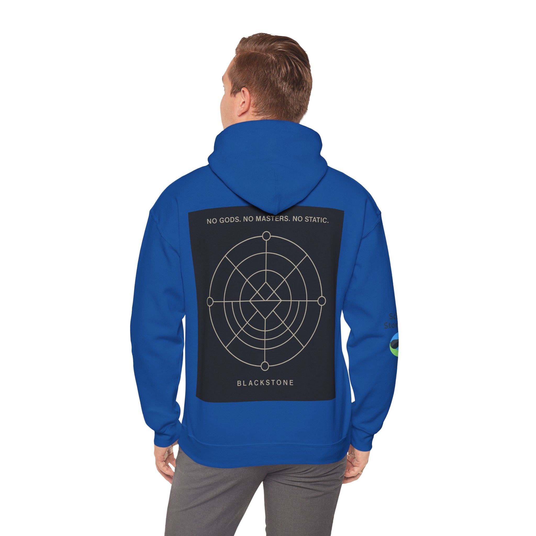 Unisex Hooded Sweatshirt - Cozy Graphic Sweatshirt by Blackstone