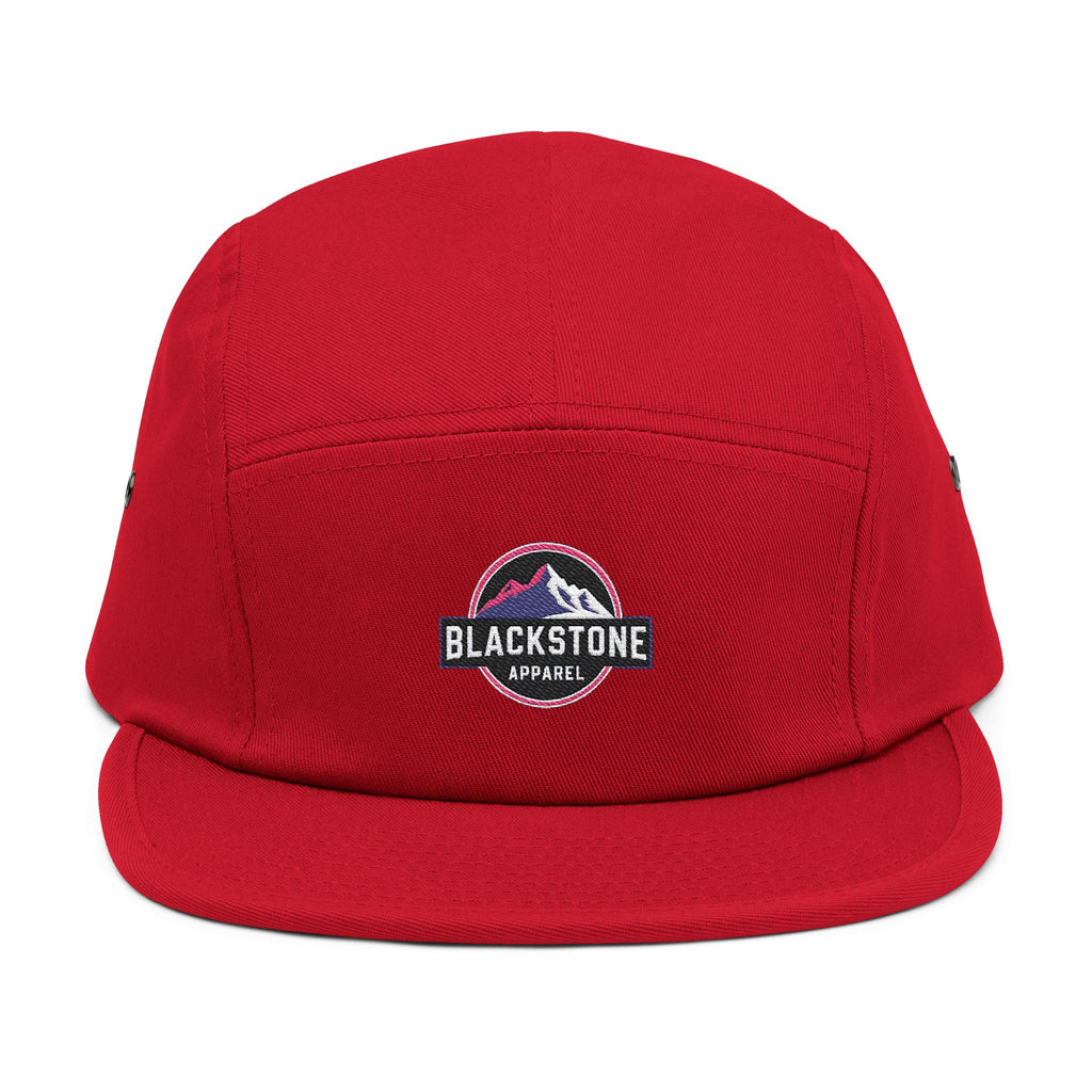Embroidered 5 Panel Cap - Stylish Hat for Adventurers, Perfect Gift for Outdoor Lovers, Casual Wear, Hiking, Camping, Everyday Fashion