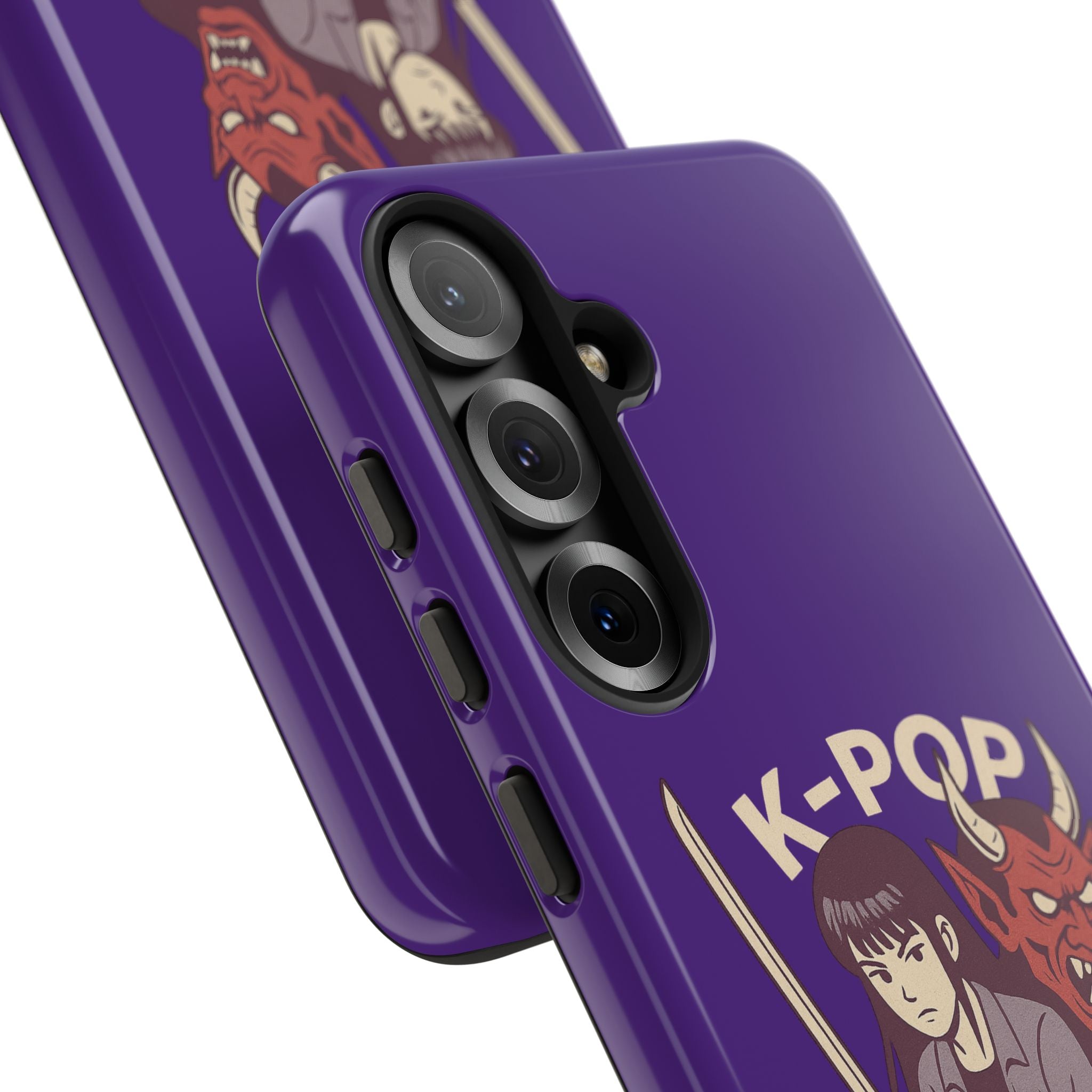 K-Pop Demon Hunters Phone Case, Tough Cases for Anime Fans, Unique Gift for Musicians, Holiday Present for Teens, Stylish Tech Accessories