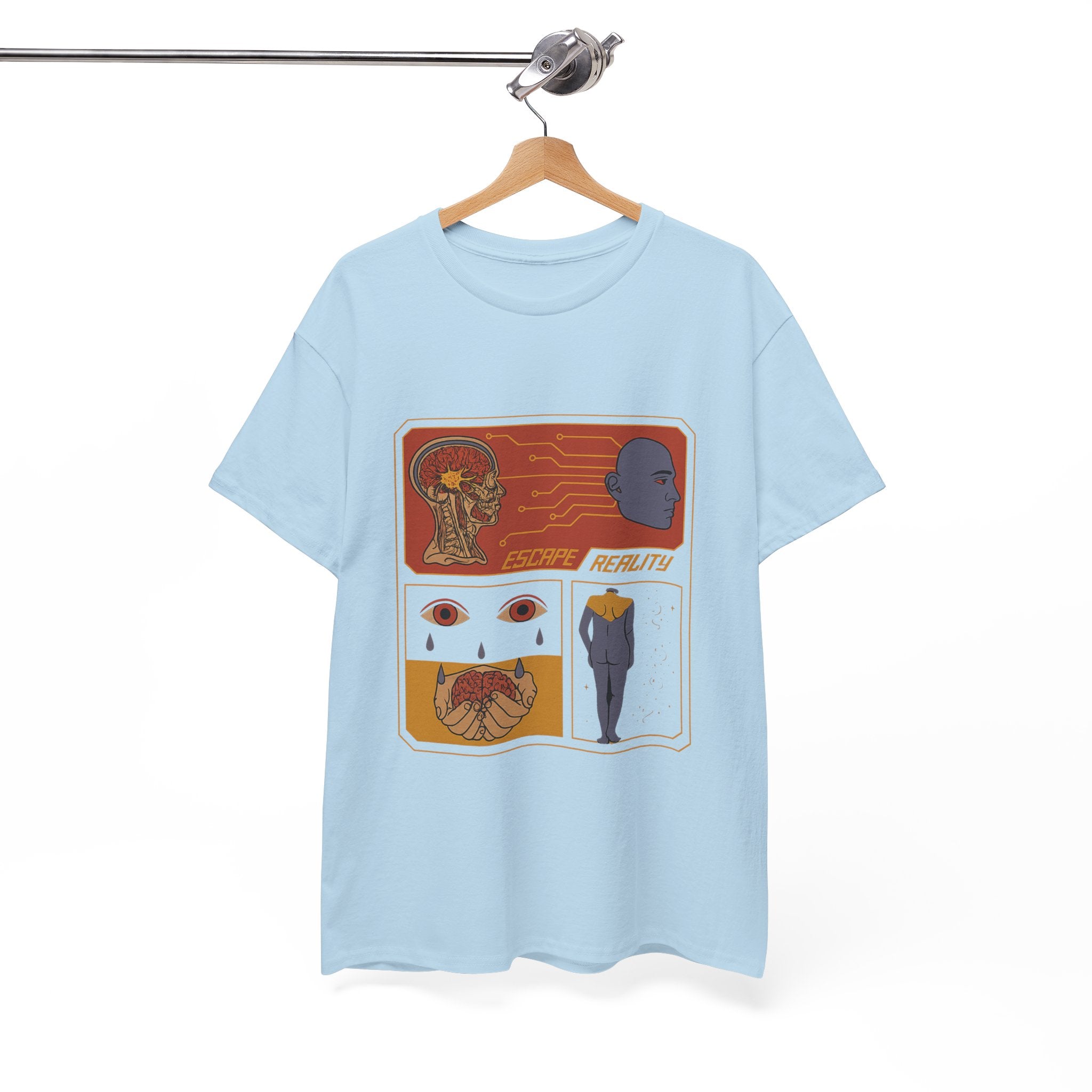 Escape Reality - Cosmic Graphic UNISEX T-shirt by Blackstone