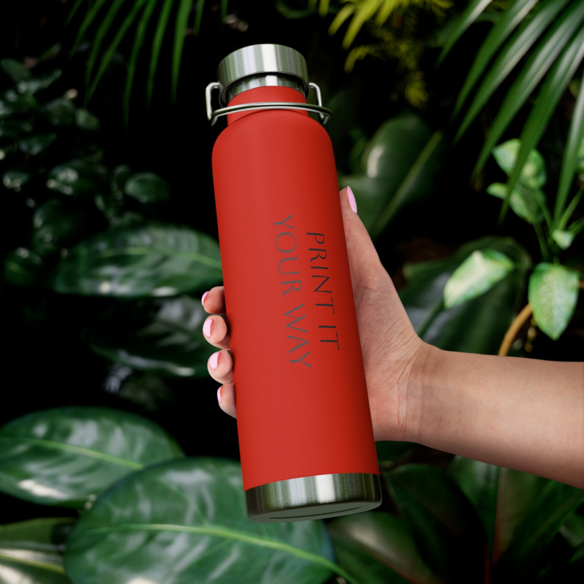 Insulated Water Bottle - Copper Vacuum 22oz, Eco-Friendly Drinkware, Stylish Bottle for Active Lifestyles