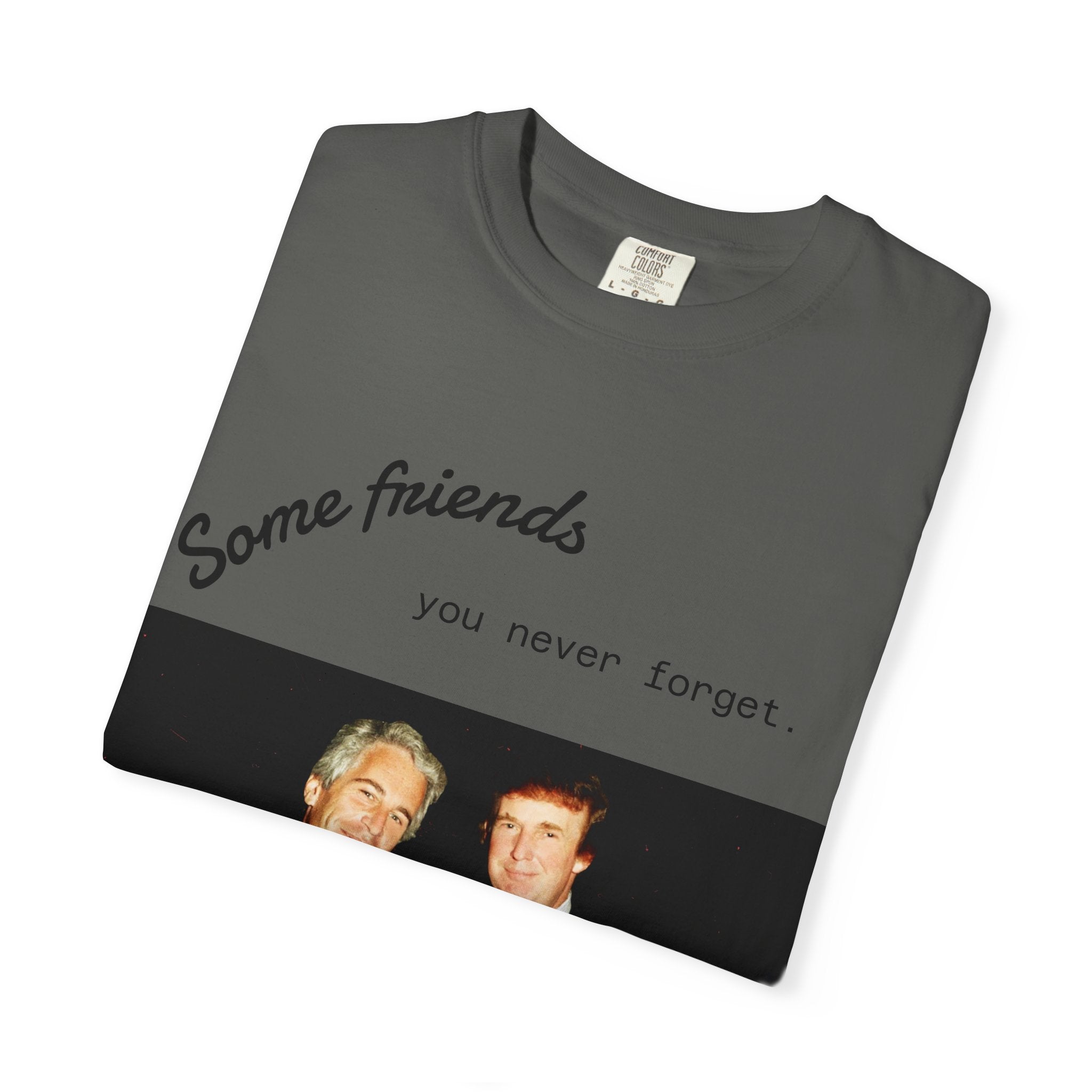 Trump x Epstein - Some friends you never forget - T-shirt