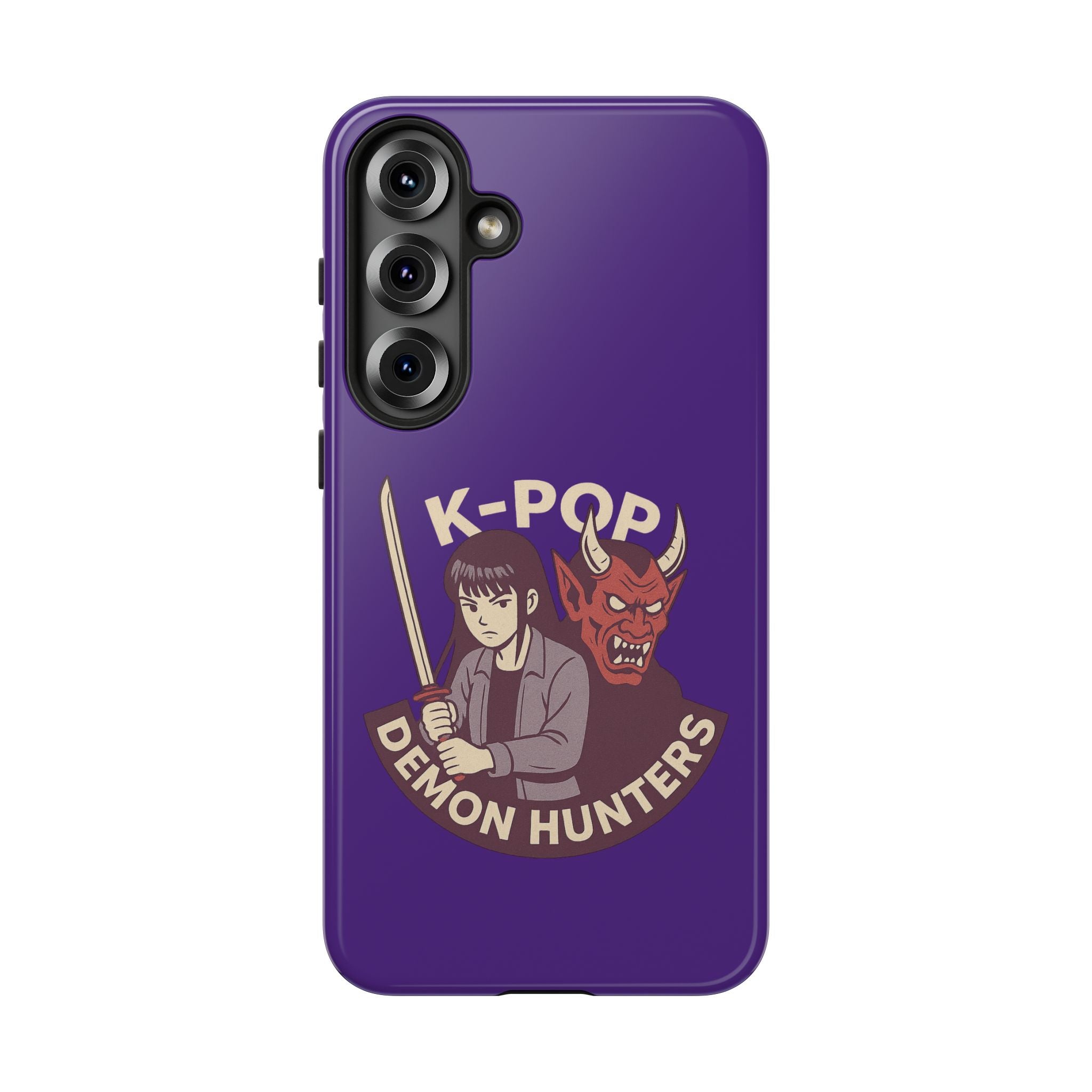 K-Pop Demon Hunters Phone Case, Tough Cases for Anime Fans, Unique Gift for Musicians, Holiday Present for Teens, Stylish Tech Accessories