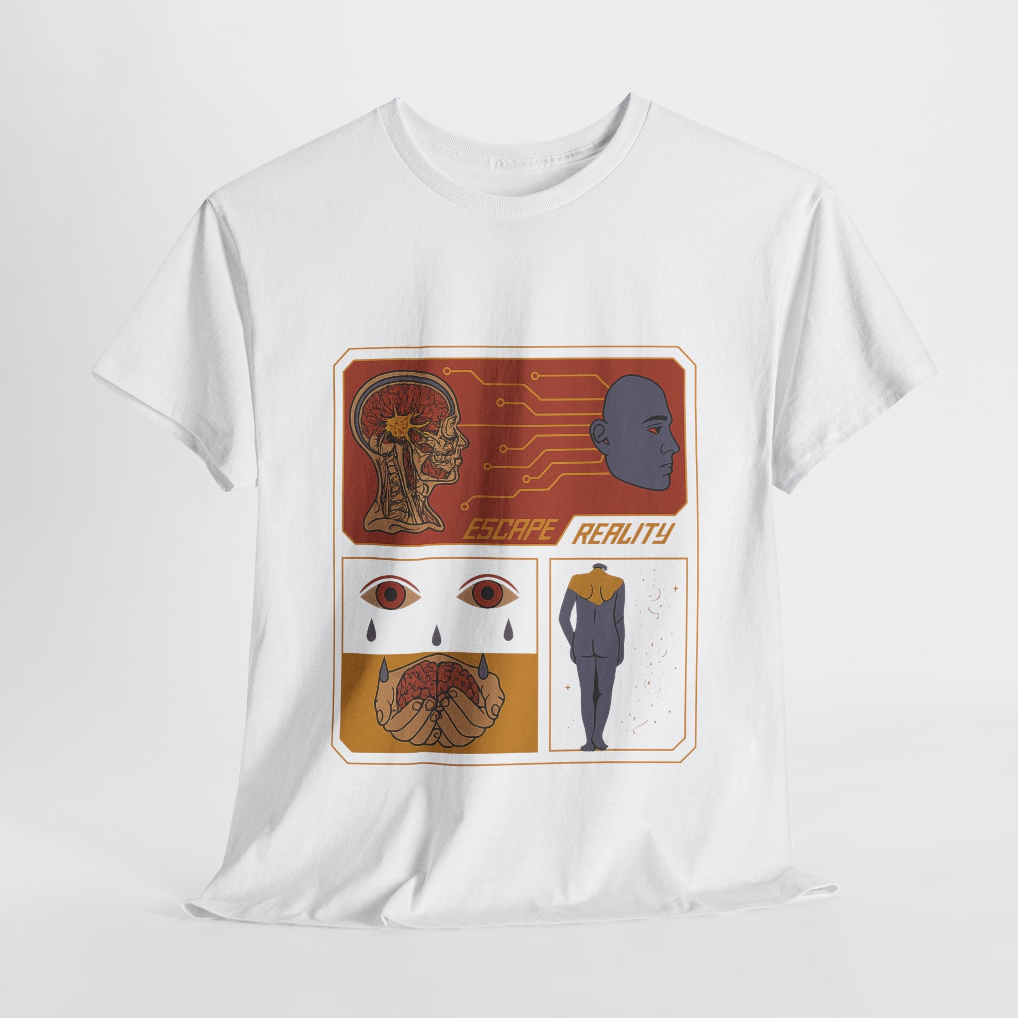 Escape Reality - Cosmic Graphic UNISEX T-shirt by Blackstone