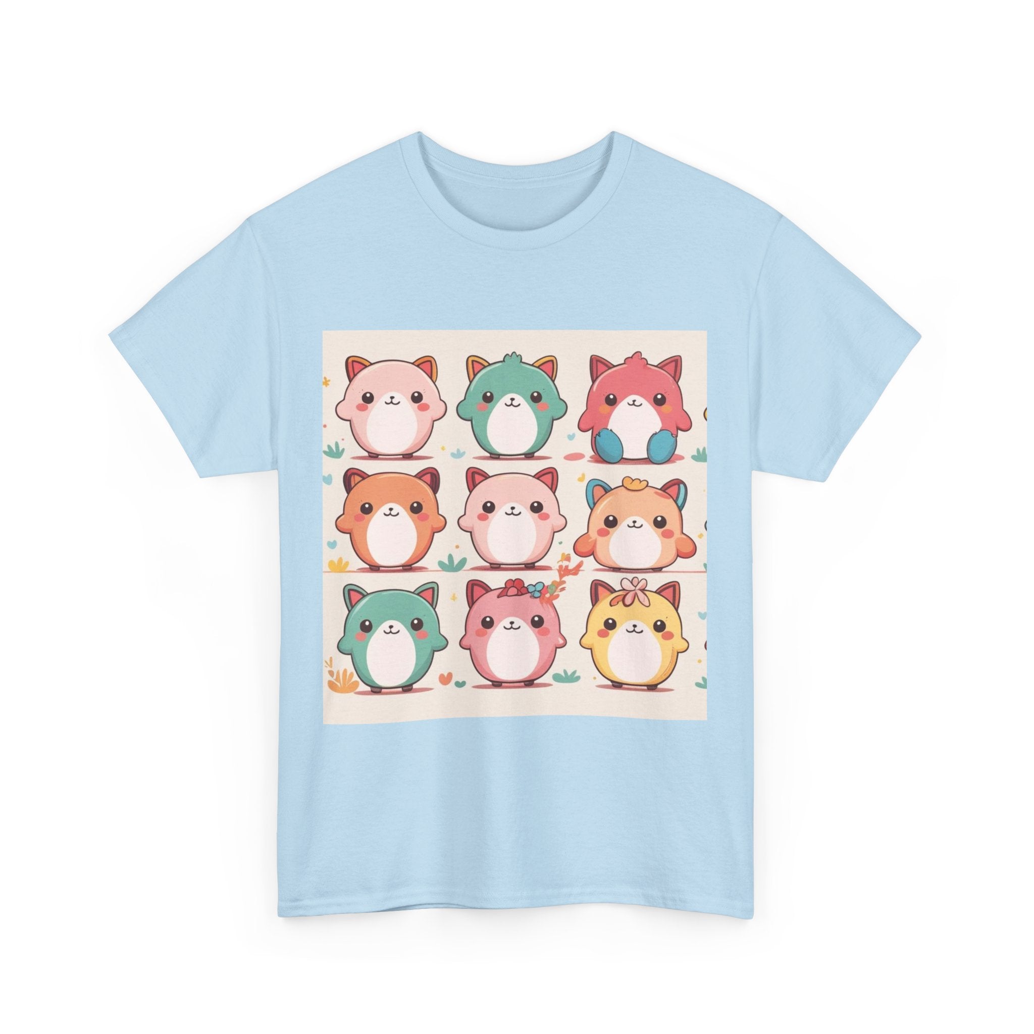 Kawaii Monster Shirt, Unisex Graphic Tshirt, Men Women Fashion Top, Cute Creature Apparel