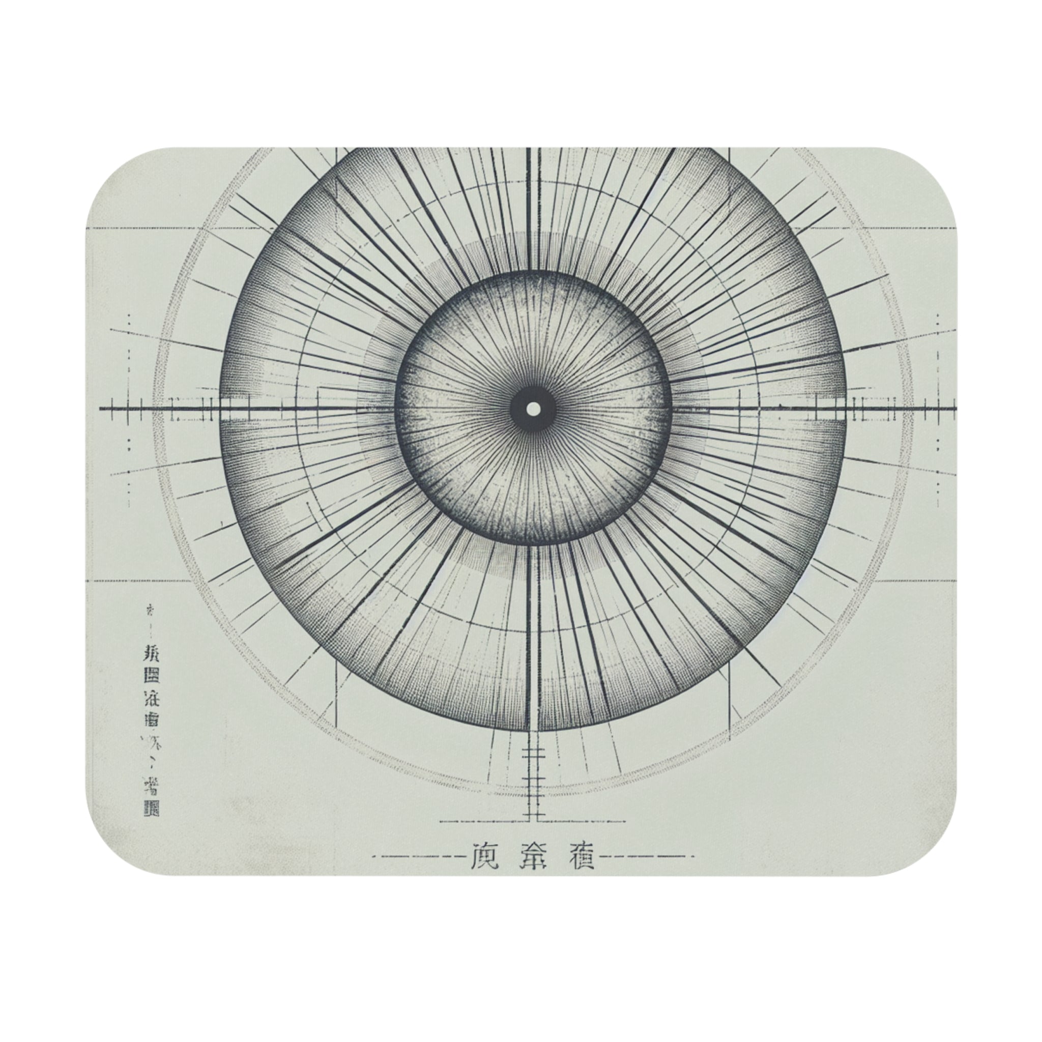 Geometric Mouse Pad, Modern Desk Accessory, Abstract Desk Decor, Rectangle Mouse Mat, Office Gift