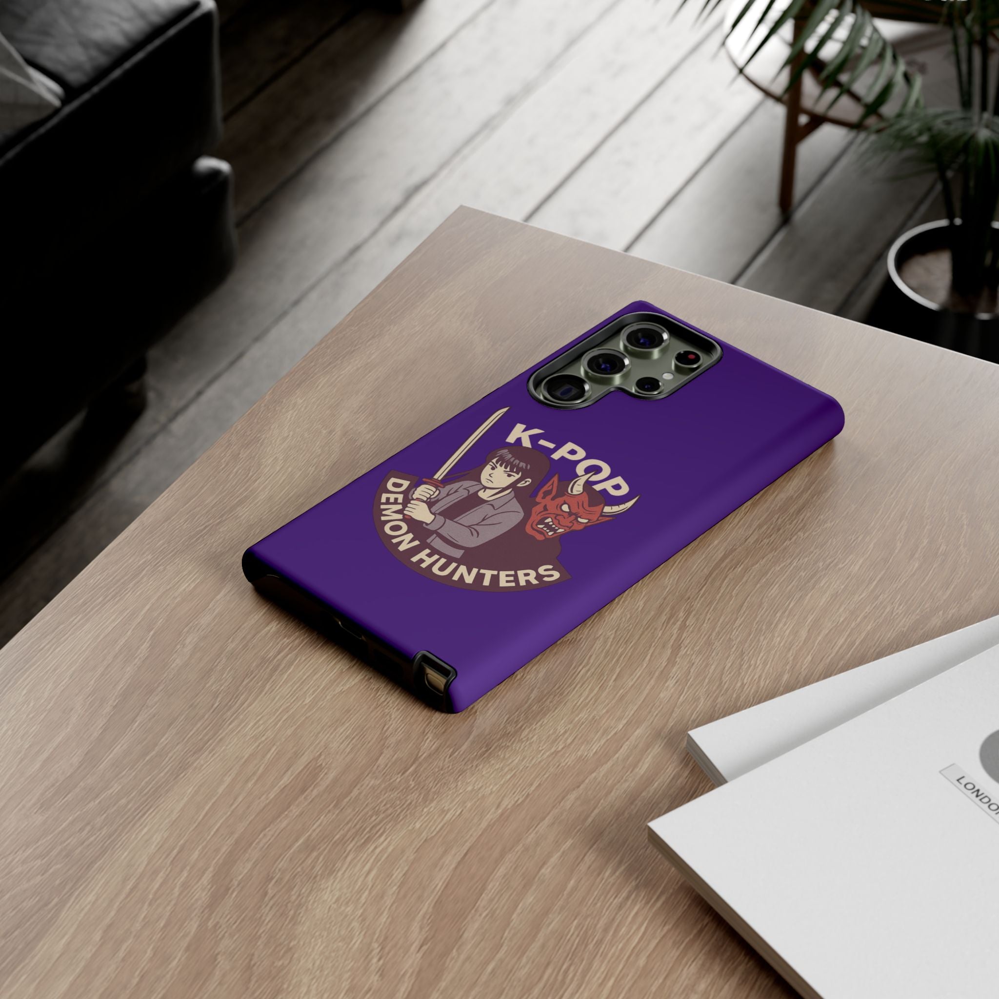 K-Pop Demon Hunters Phone Case, Tough Cases for Anime Fans, Unique Gift for Musicians, Holiday Present for Teens, Stylish Tech Accessories