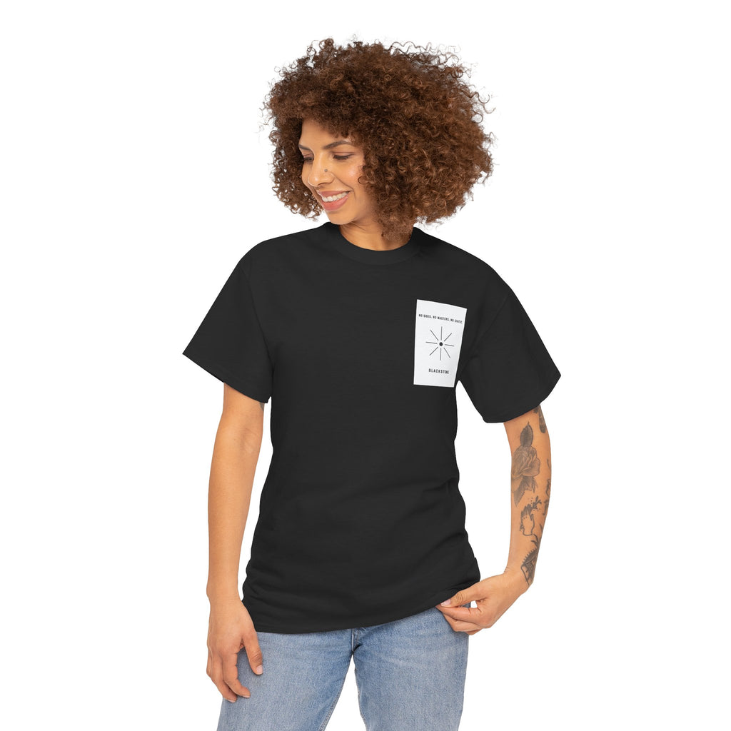 Rebellious Unisex Tee - No Gods No Masters Graphic