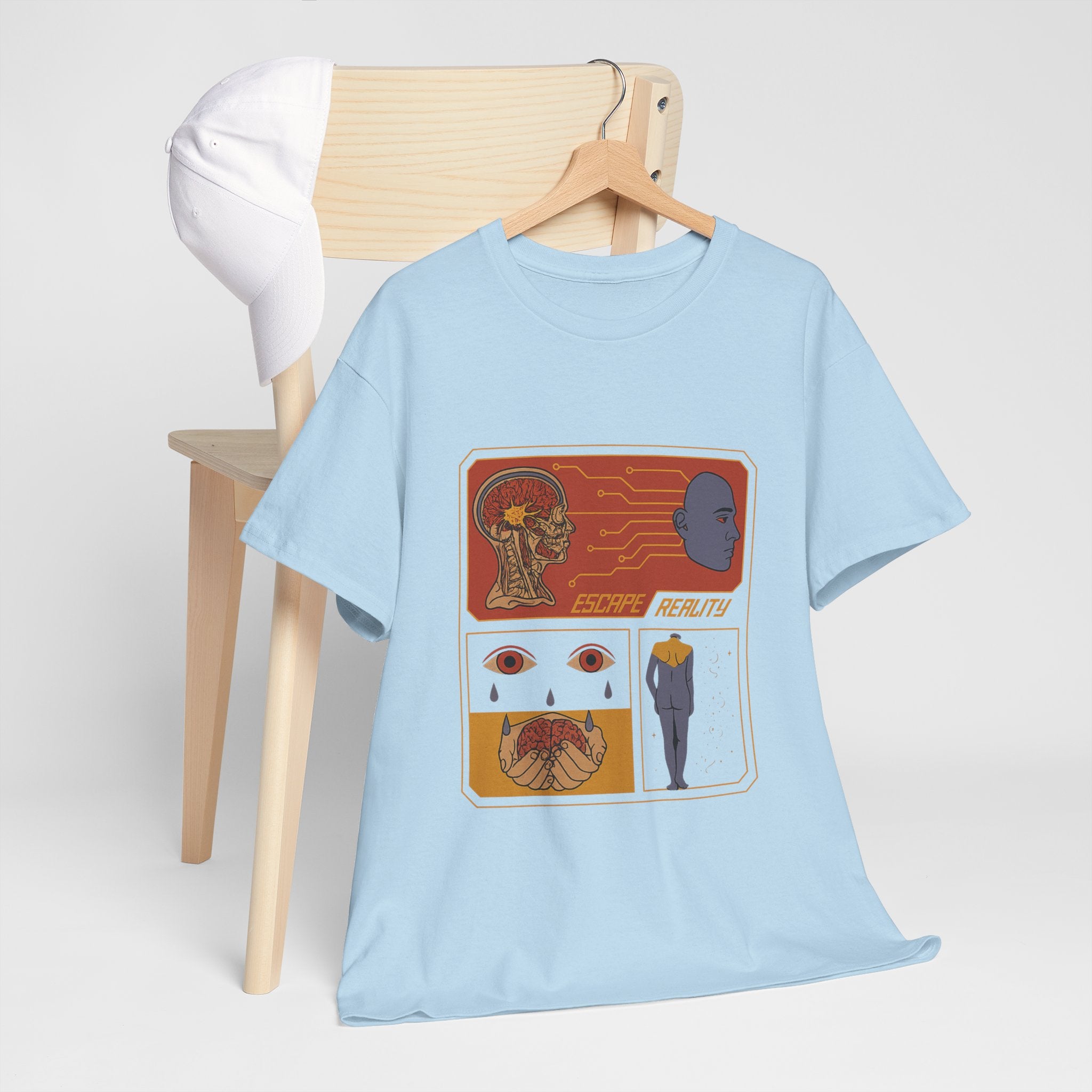 Escape Reality - Cosmic Graphic UNISEX T-shirt by Blackstone