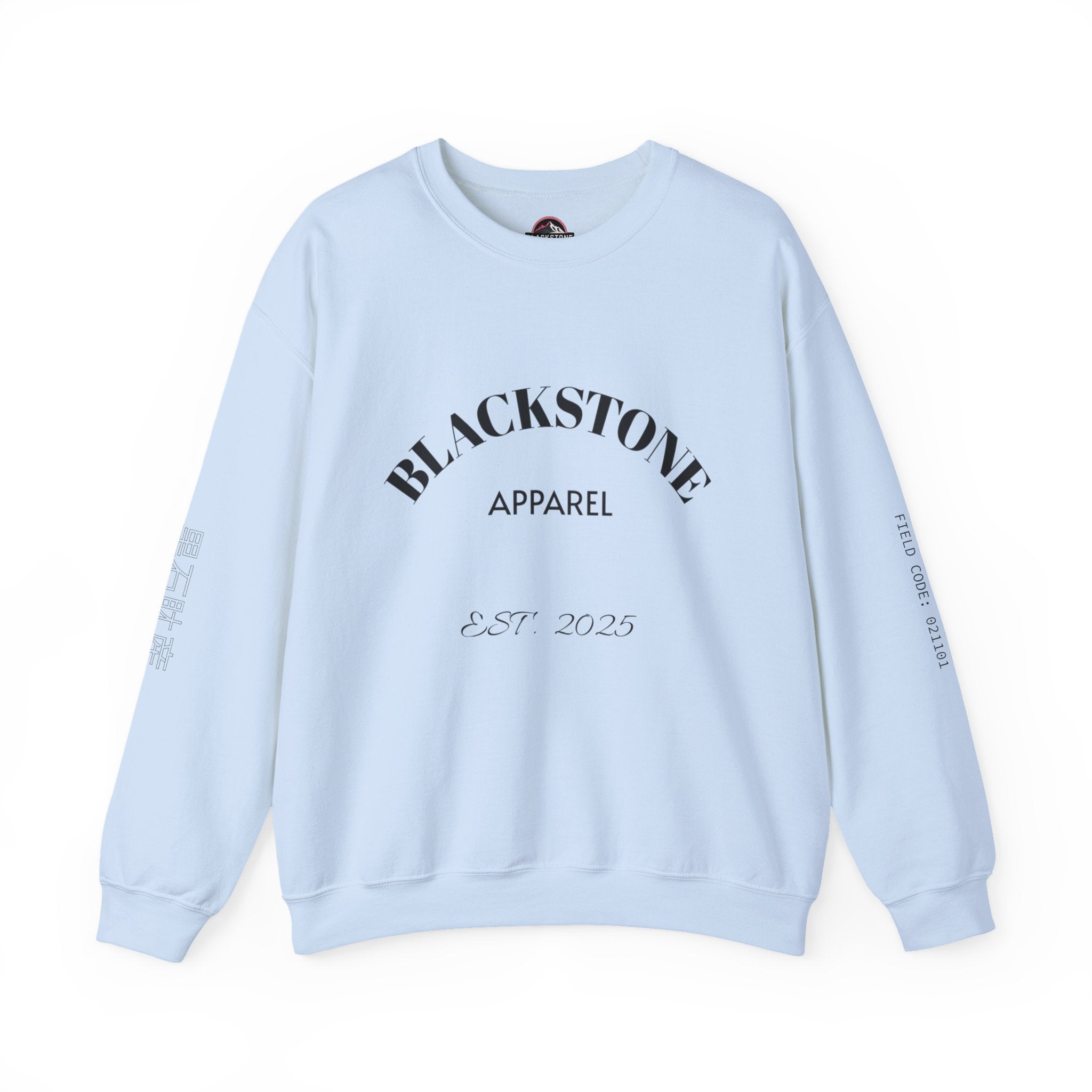 Stylish Crewneck Sweatshirt, Cozy Blackstone Apparel, Gift for Her, Streetwear Fashion, Casual Outfit
