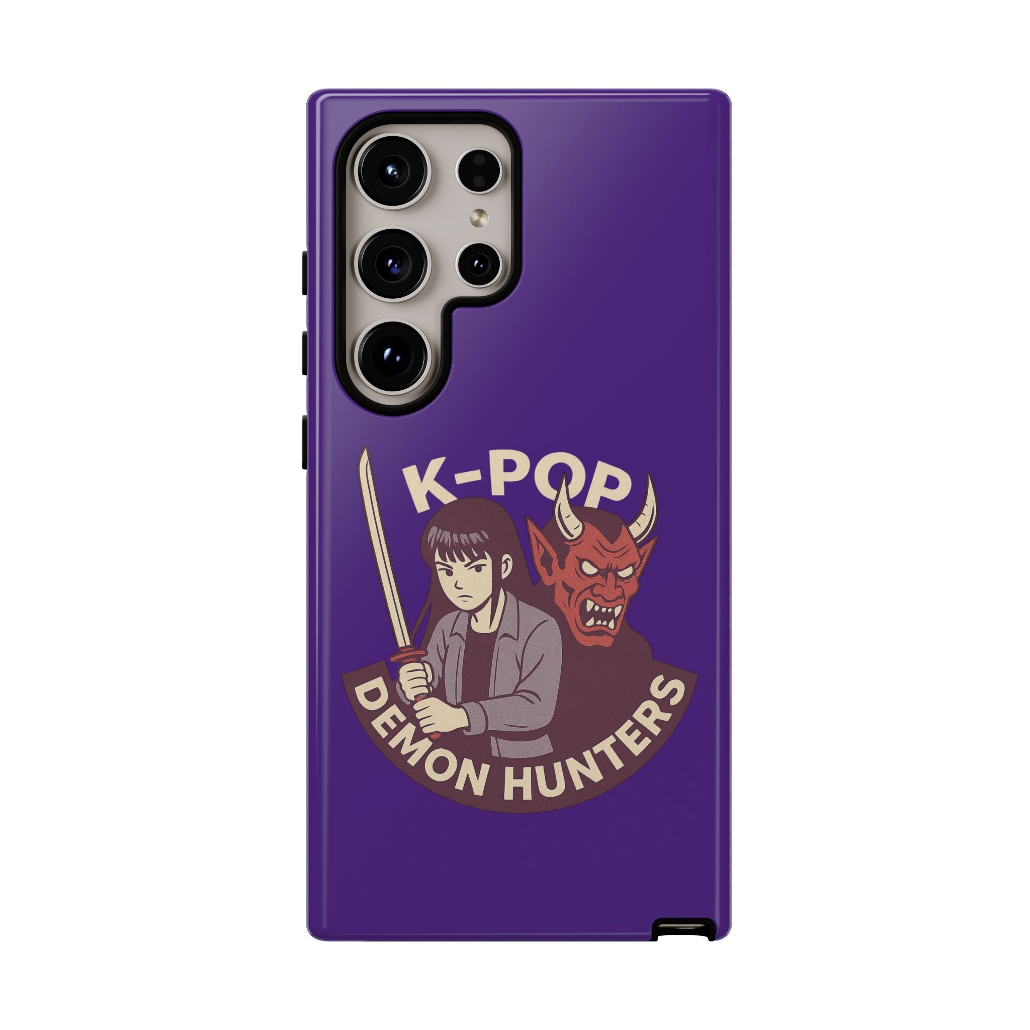 K-Pop Demon Hunters Phone Case, Tough Cases for Anime Fans, Unique Gift for Musicians, Holiday Present for Teens, Stylish Tech Accessories