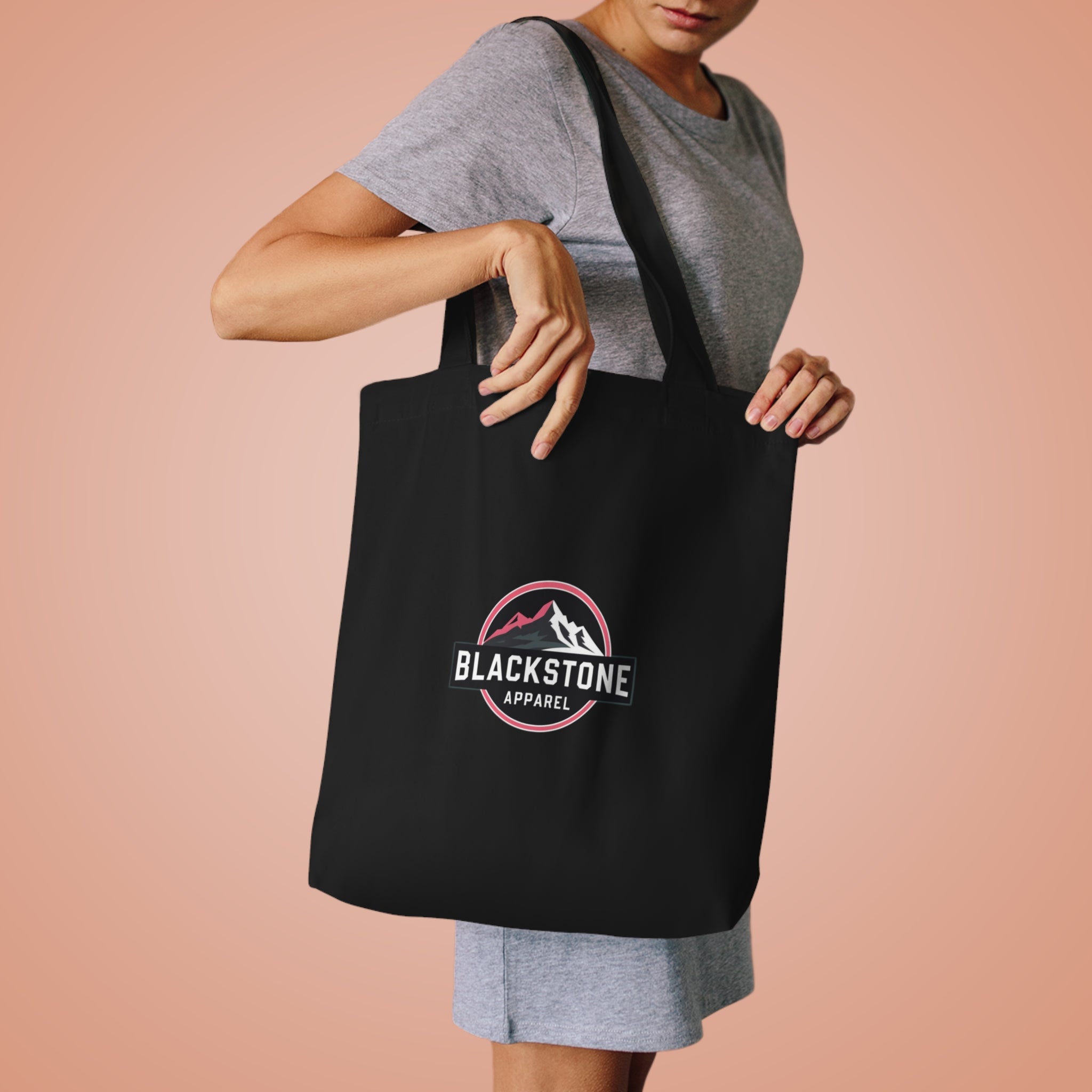 Blackstone's Black Cotton Tote Bag - See Without Fear Design, Eco-Friendly Shopping Bag, Fashion Tote for Everyday Use, Gift for Artists & [...]