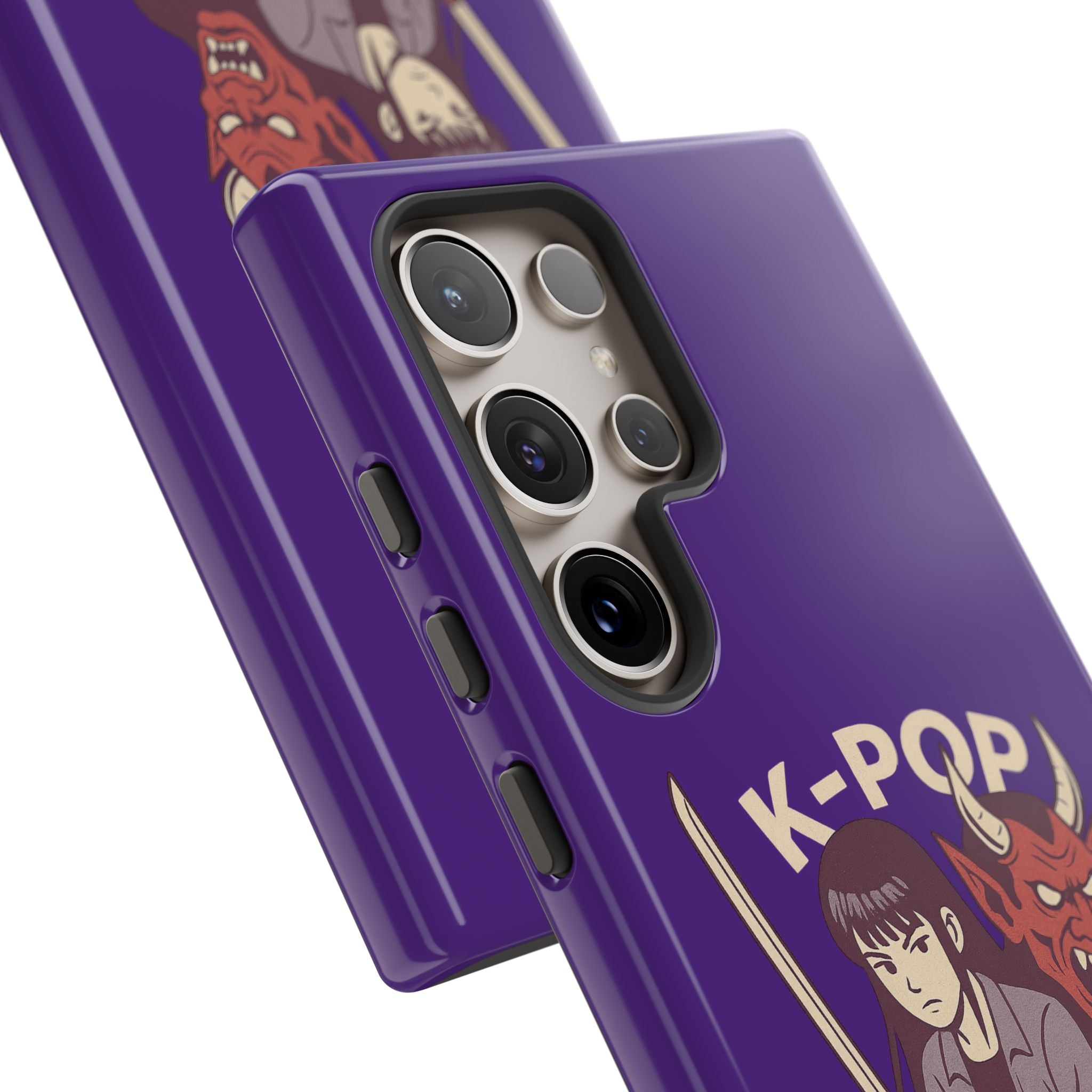 K-Pop Demon Hunters Phone Case, Tough Cases for Anime Fans, Unique Gift for Musicians, Holiday Present for Teens, Stylish Tech Accessories