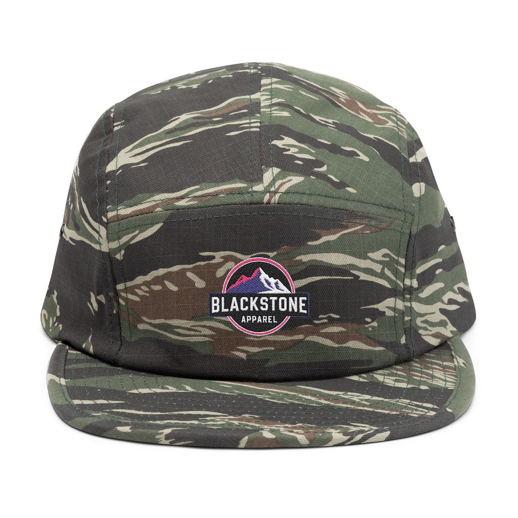 Embroidered 5 Panel Cap - Stylish Hat for Adventurers, Perfect Gift for Outdoor Lovers, Casual Wear, Hiking, Camping, Everyday Fashion