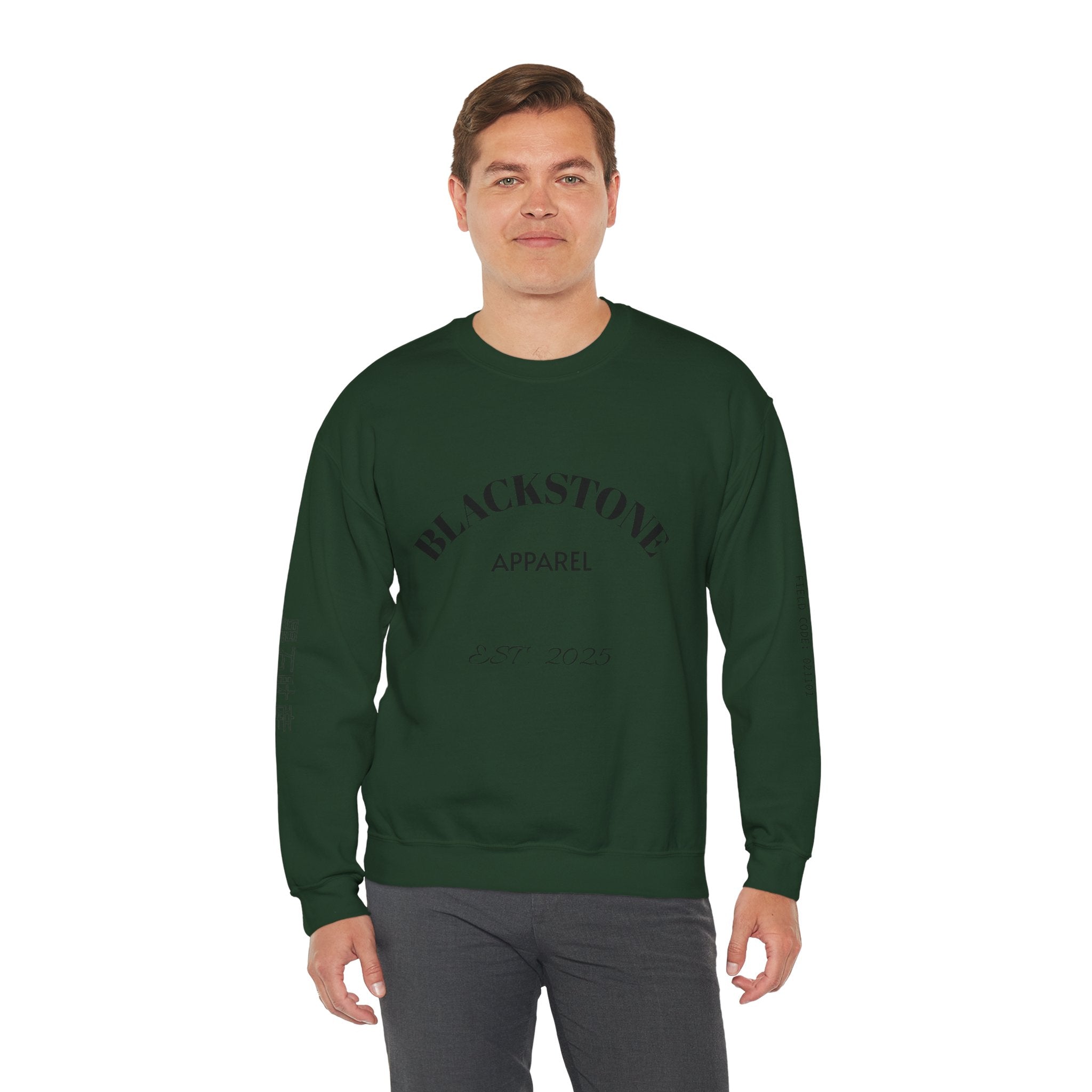 Blackstone's Signature Crewneck Sweatshirt, Cozy Blackstone Apparel, Gift for Her, Streetwear Fashion, Casual Outfit
