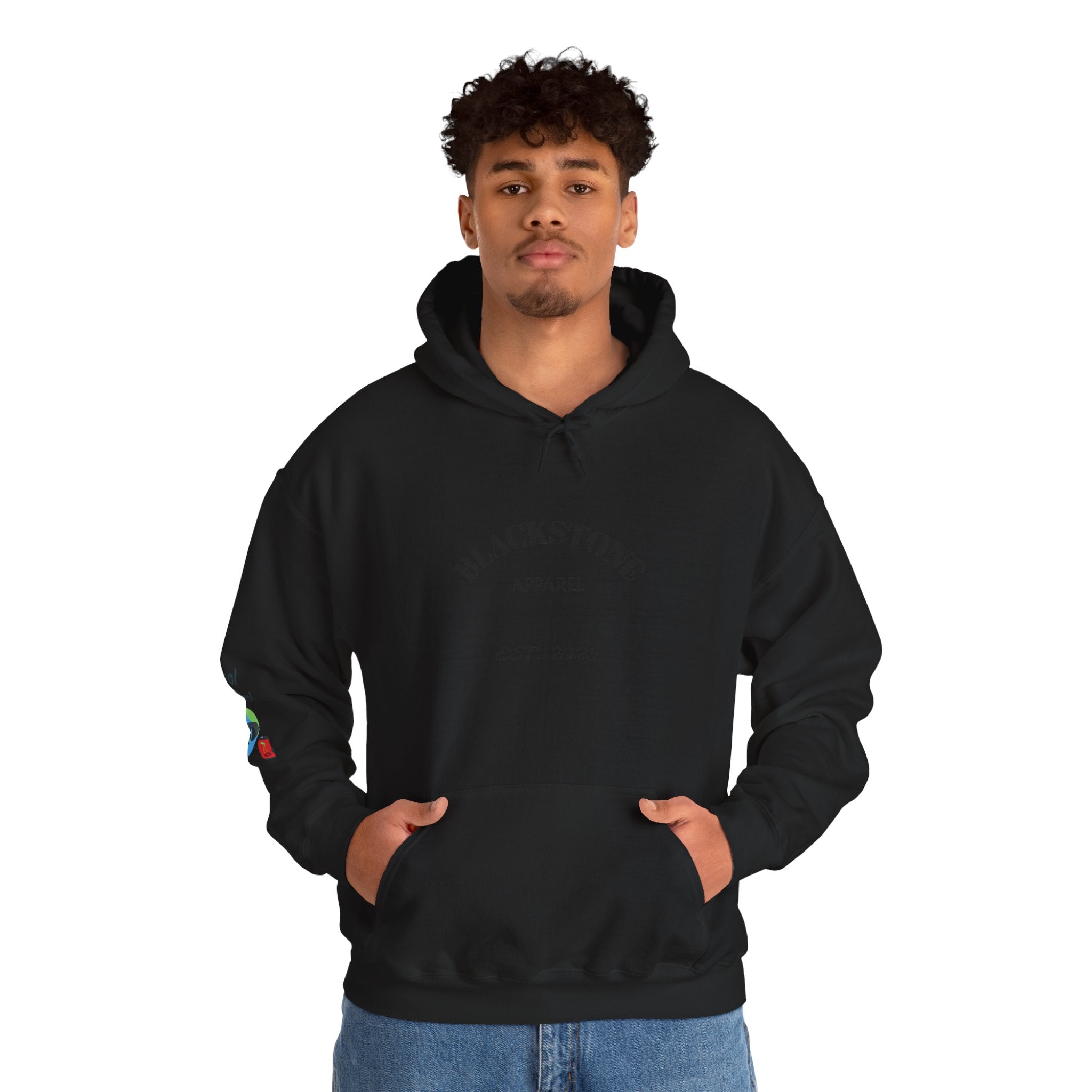 Unisex Hooded Sweatshirt - Cozy Graphic Sweatshirt by Blackstone