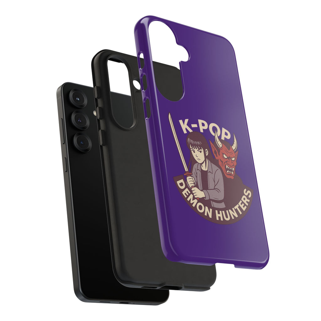 K-Pop Demon Hunters Phone Case, Tough Cases for Anime Fans, Unique Gift for Musicians, Holiday Present for Teens, Stylish Tech Accessories