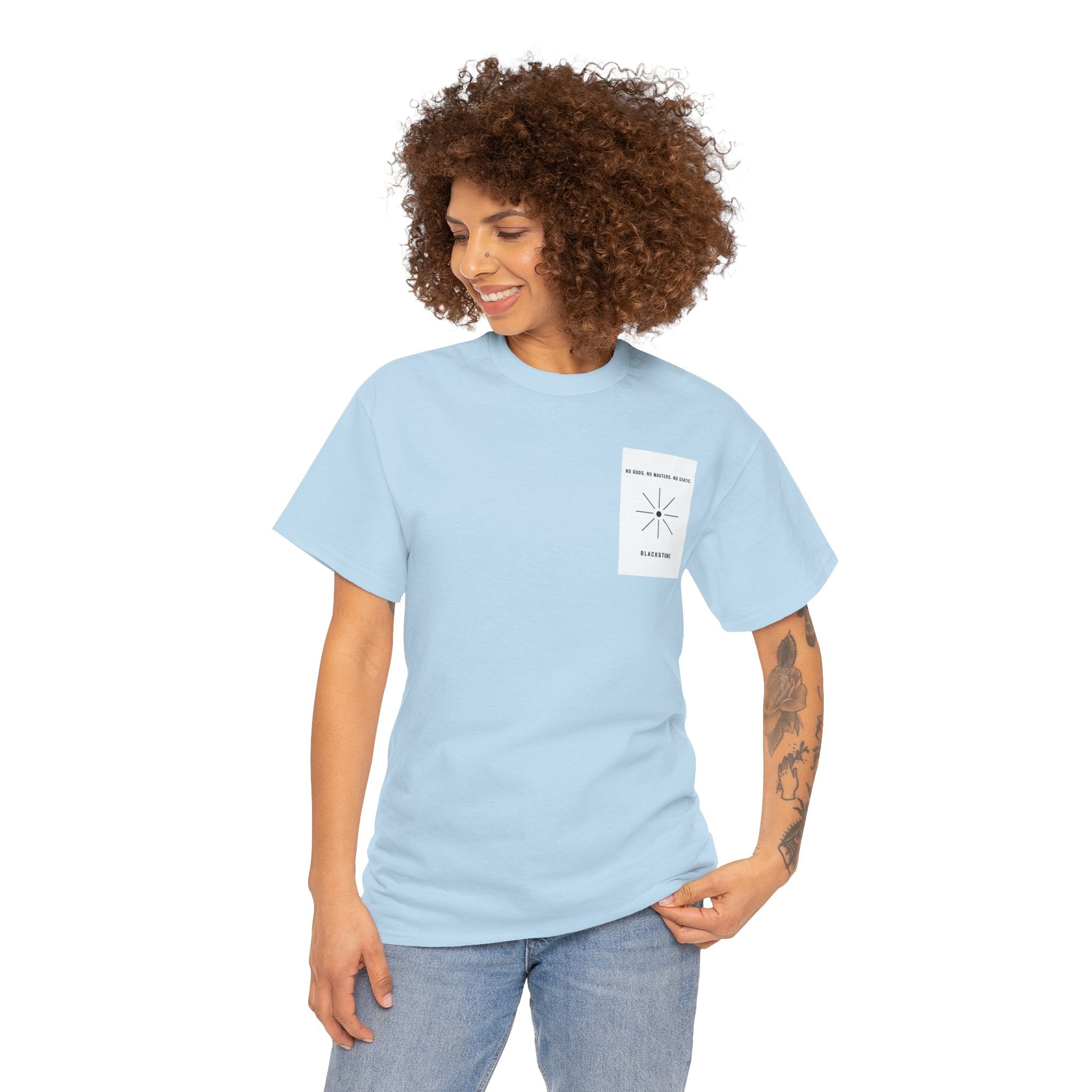 Rebellious Unisex Tee - No Gods No Masters Graphic