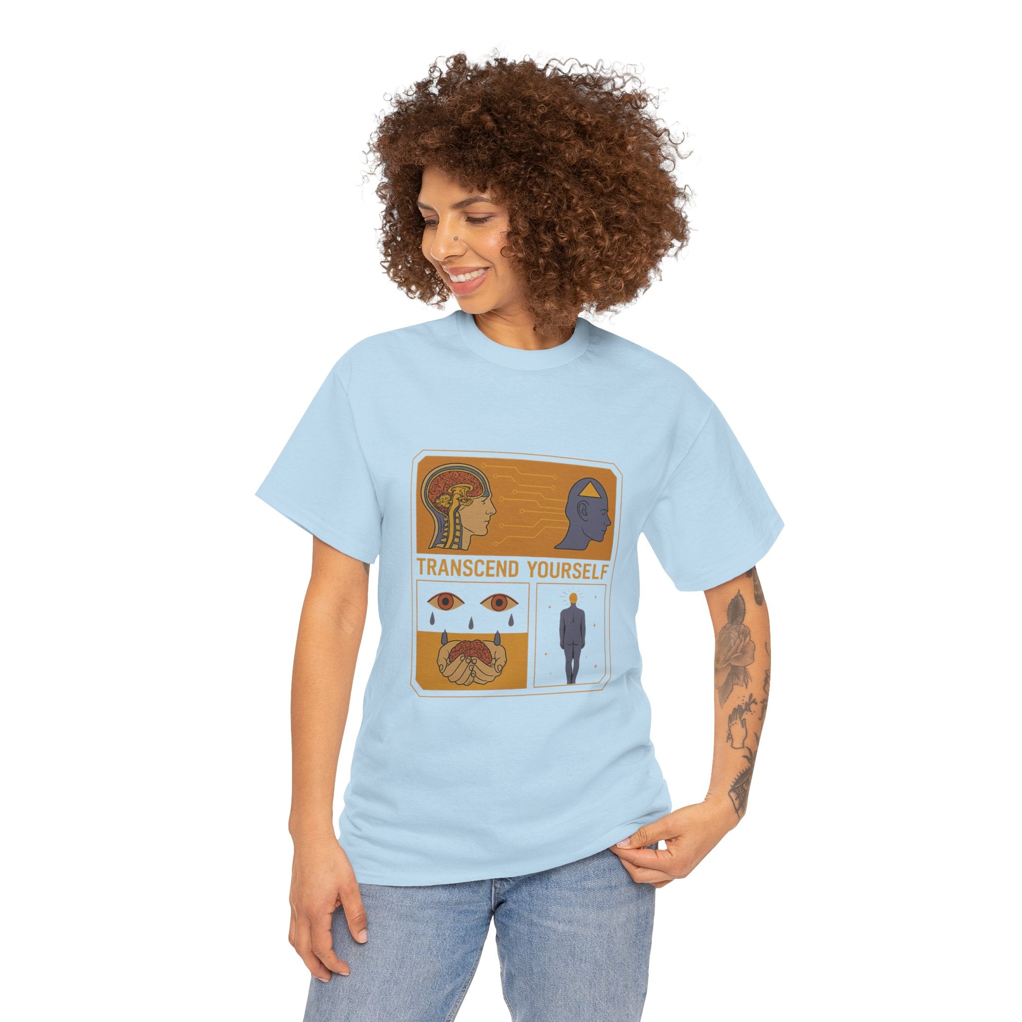 Transcend Yourself - Graphic UNISEX T-shirt by Blackstone
