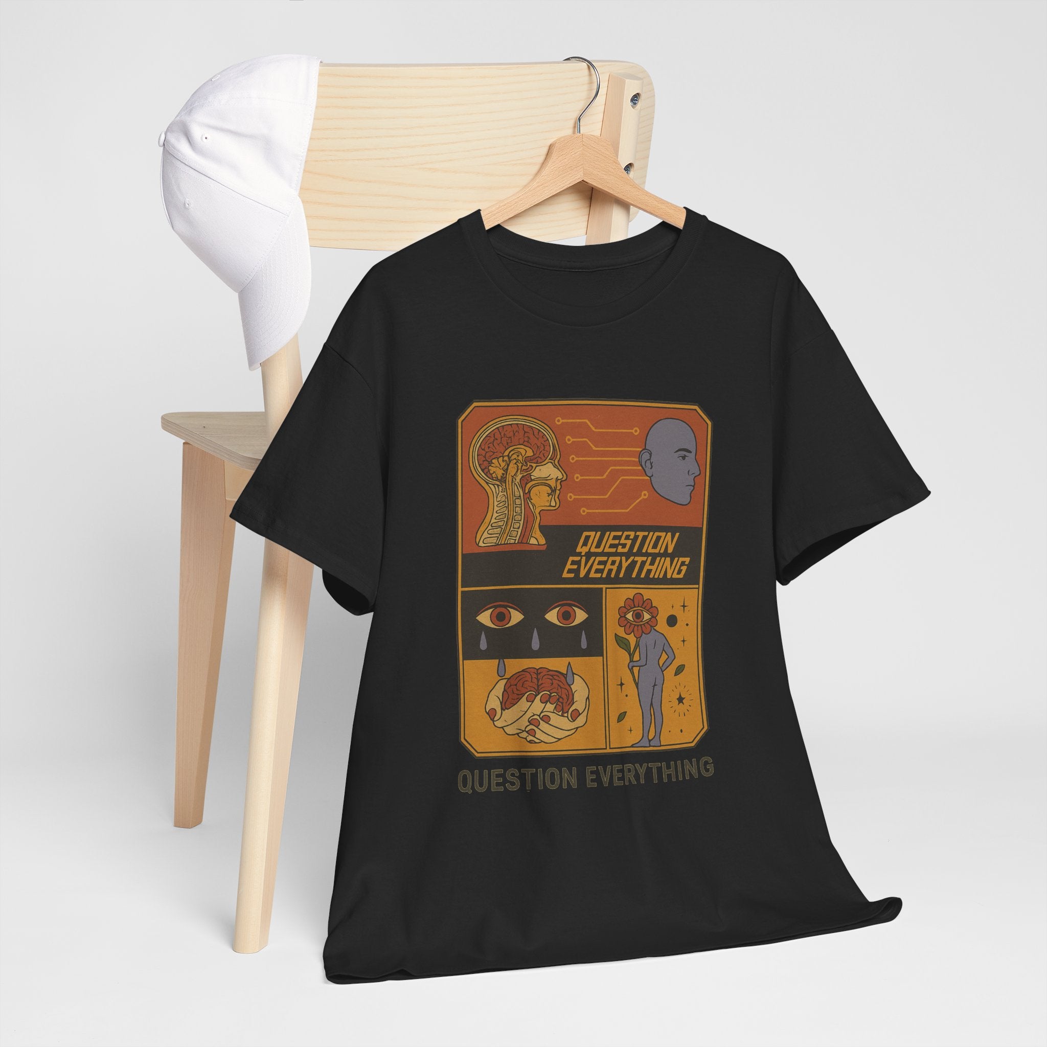 Question Everything - Graphic UNISEX T-shirt by Blackstone