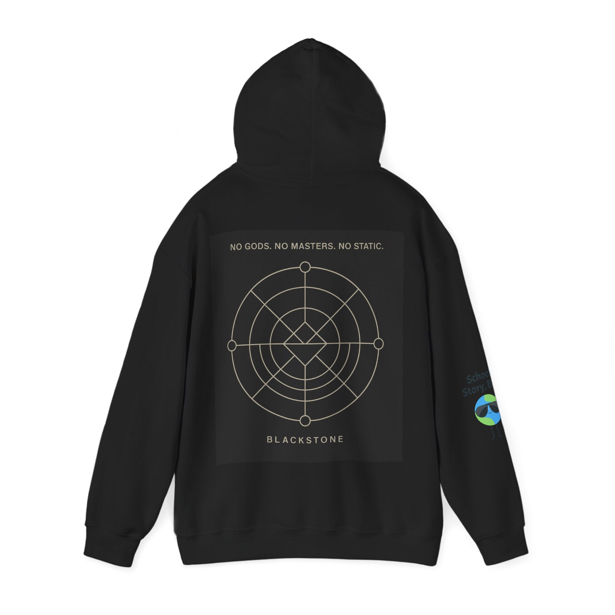Unisex Hooded Sweatshirt - Cozy Graphic Sweatshirt by Blackstone