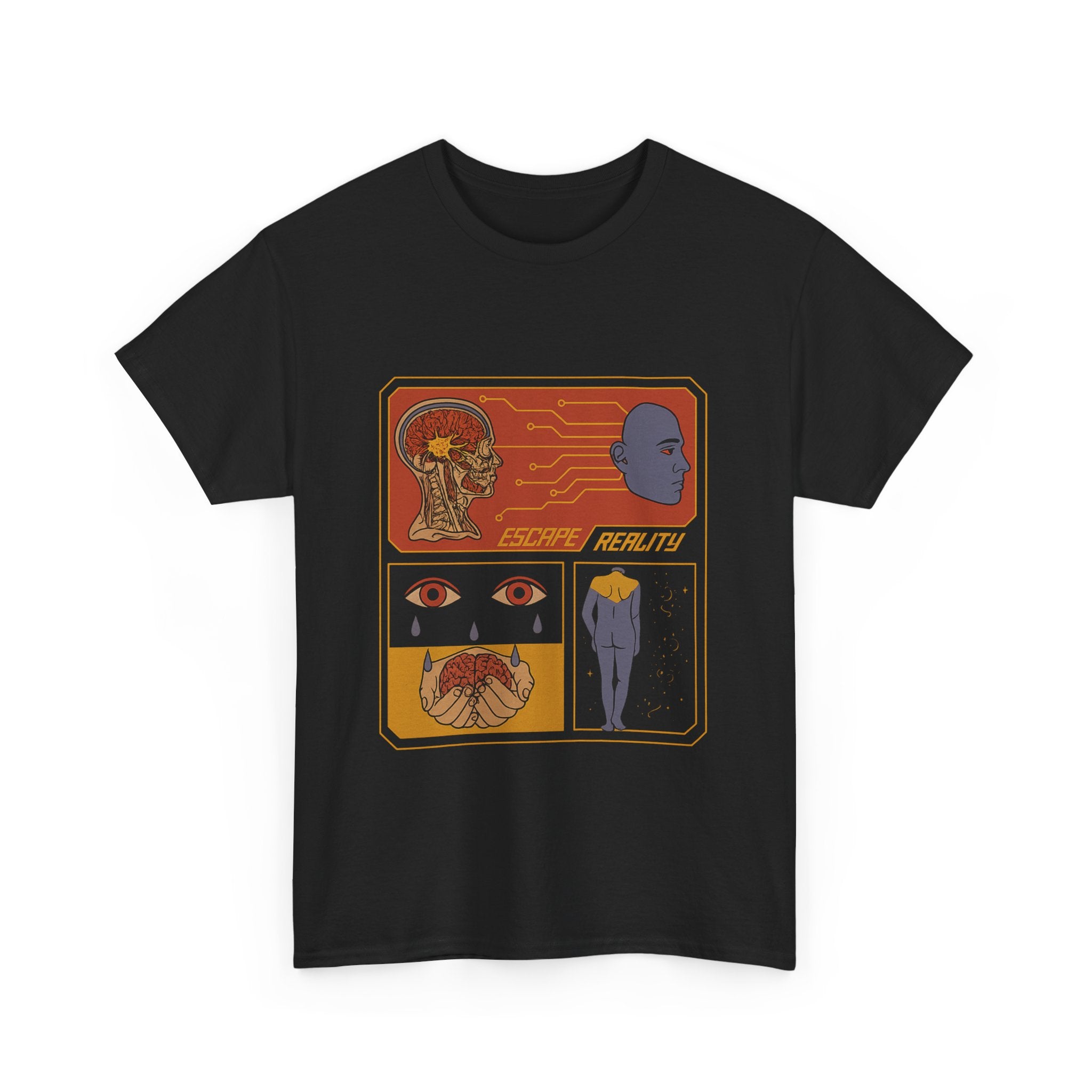 Escape Reality - Cosmic Graphic UNISEX T-shirt by Blackstone