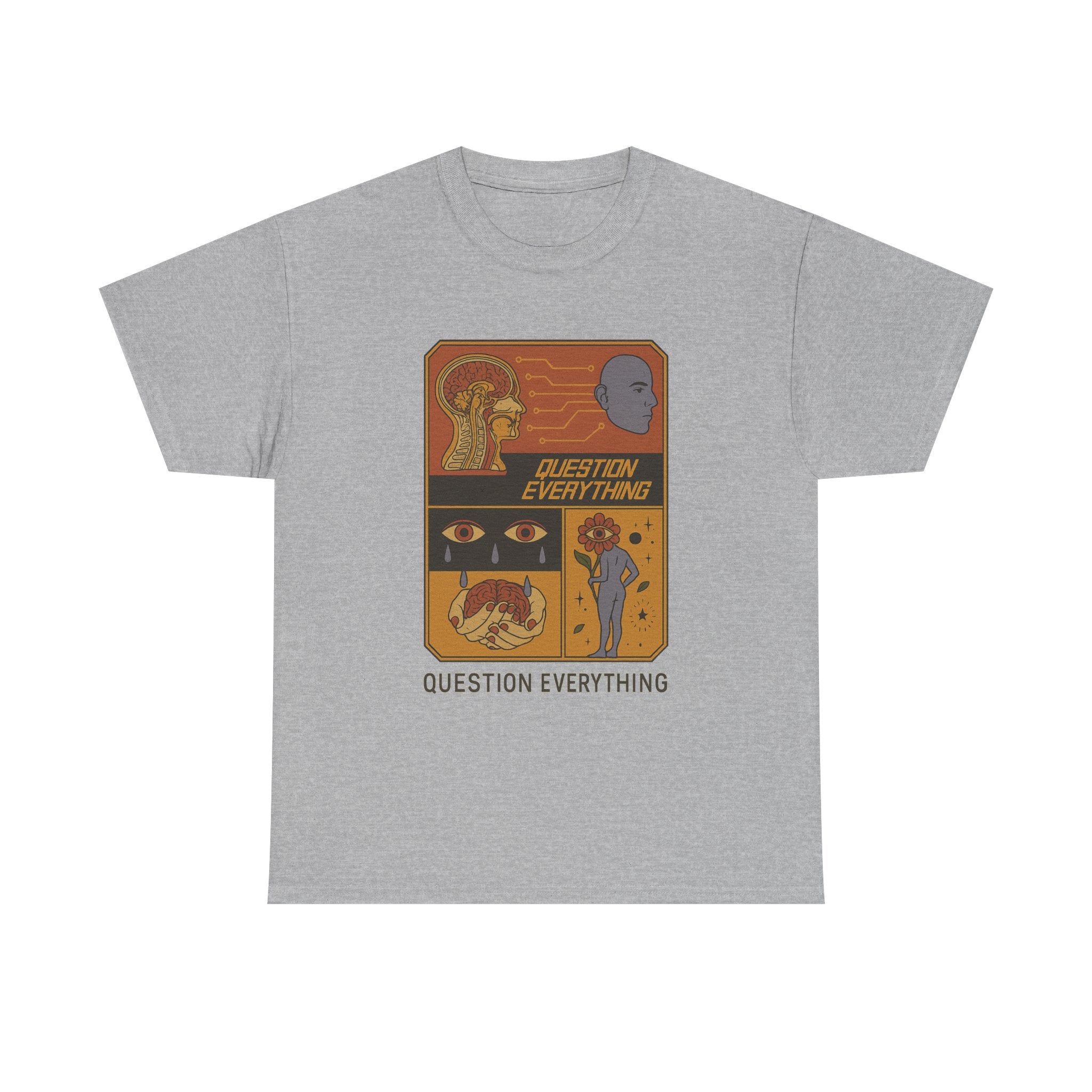 Question Everything - Graphic UNISEX T-shirt by Blackstone