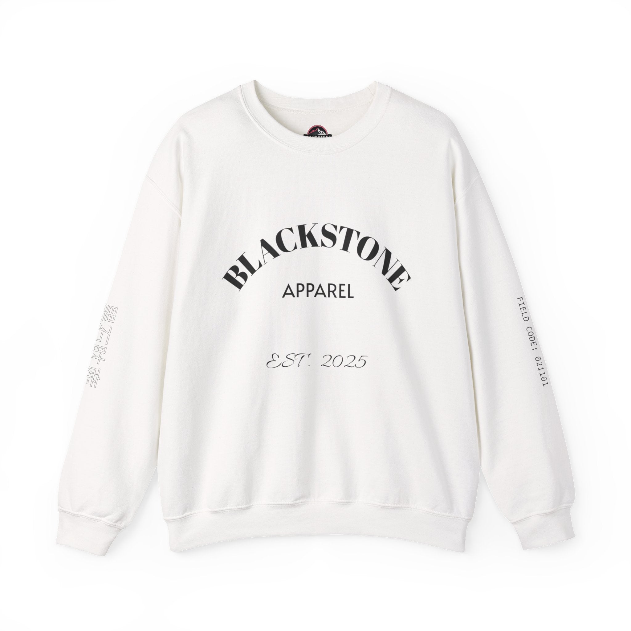 Stylish Crewneck Sweatshirt, Cozy Blackstone Apparel, Gift for Her, Streetwear Fashion, Casual Outfit