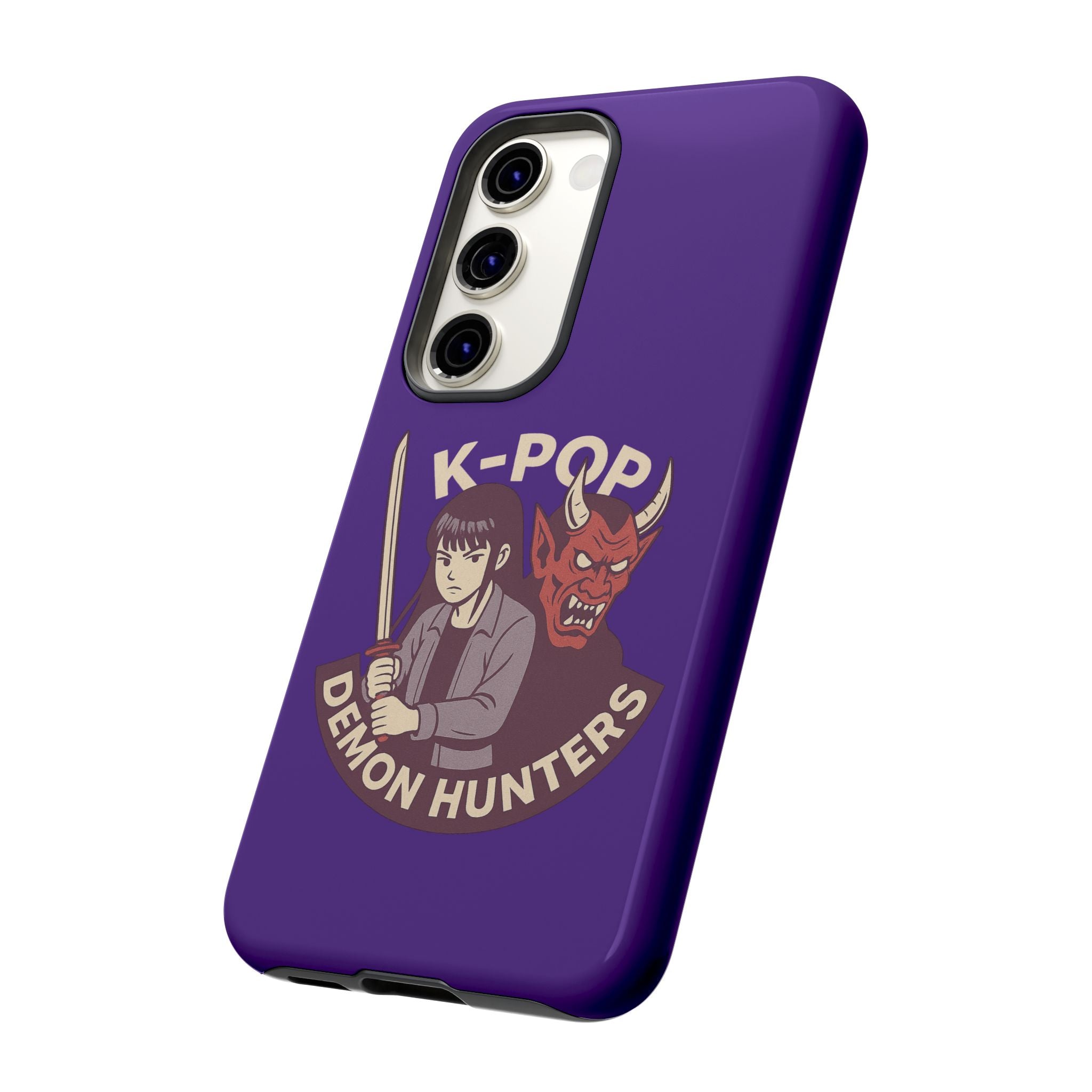 K-Pop Demon Hunters Phone Case, Tough Cases for Anime Fans, Unique Gift for Musicians, Holiday Present for Teens, Stylish Tech Accessories