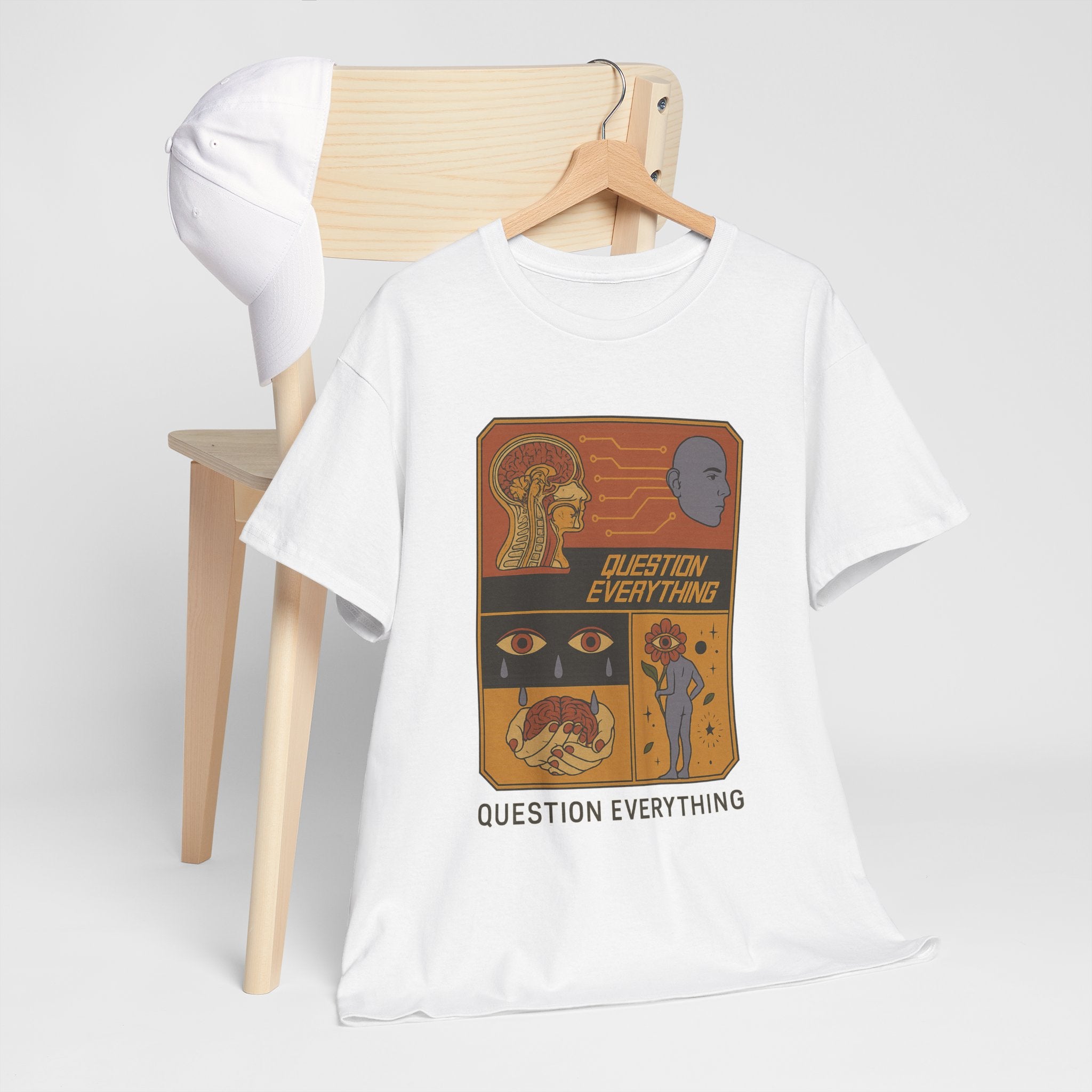 Question Everything - Graphic UNISEX T-shirt by Blackstone
