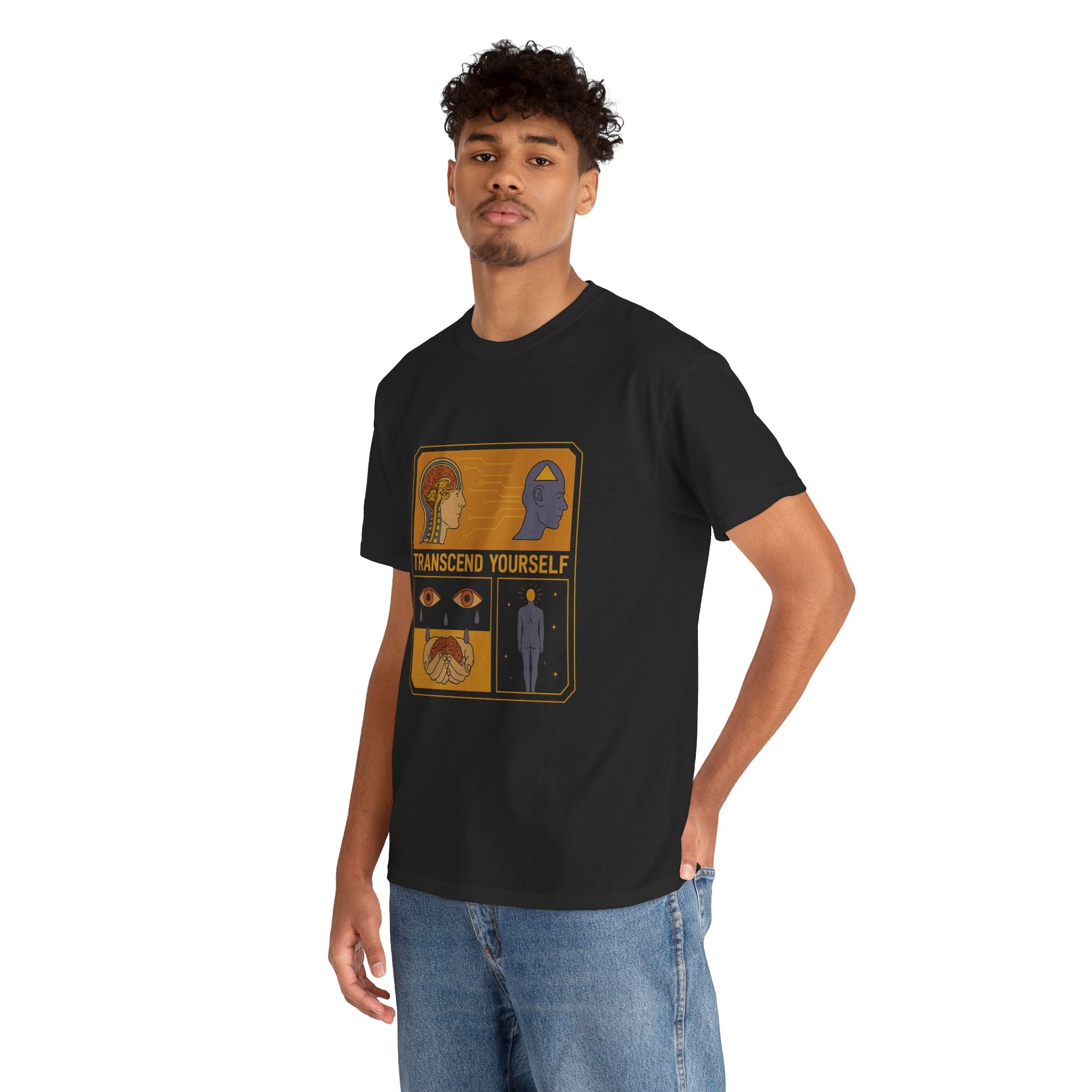 Transcend Yourself - Graphic UNISEX T-shirt by Blackstone