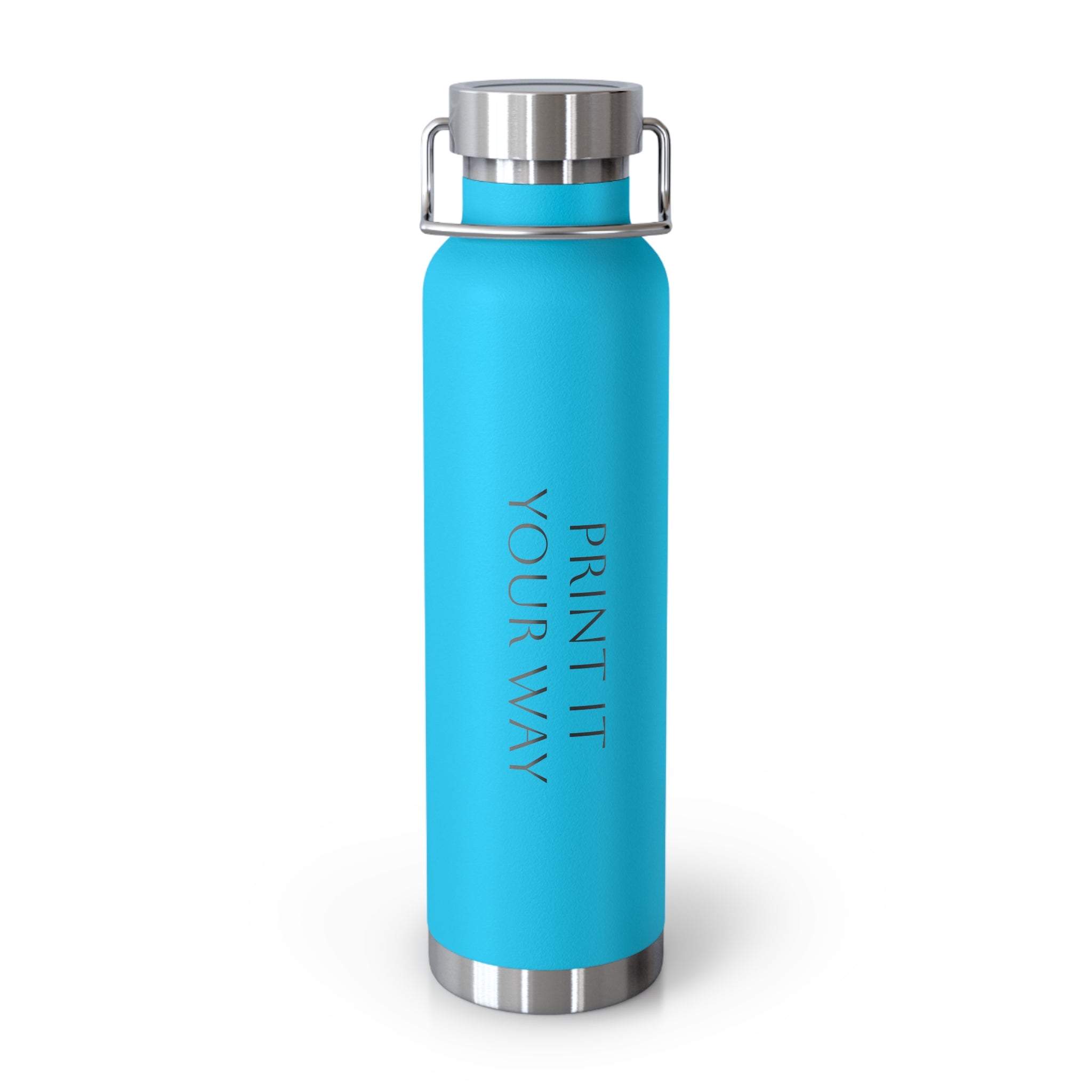 Insulated Water Bottle - Copper Vacuum 22oz, Eco-Friendly Drinkware, Stylish Bottle for Active Lifestyles