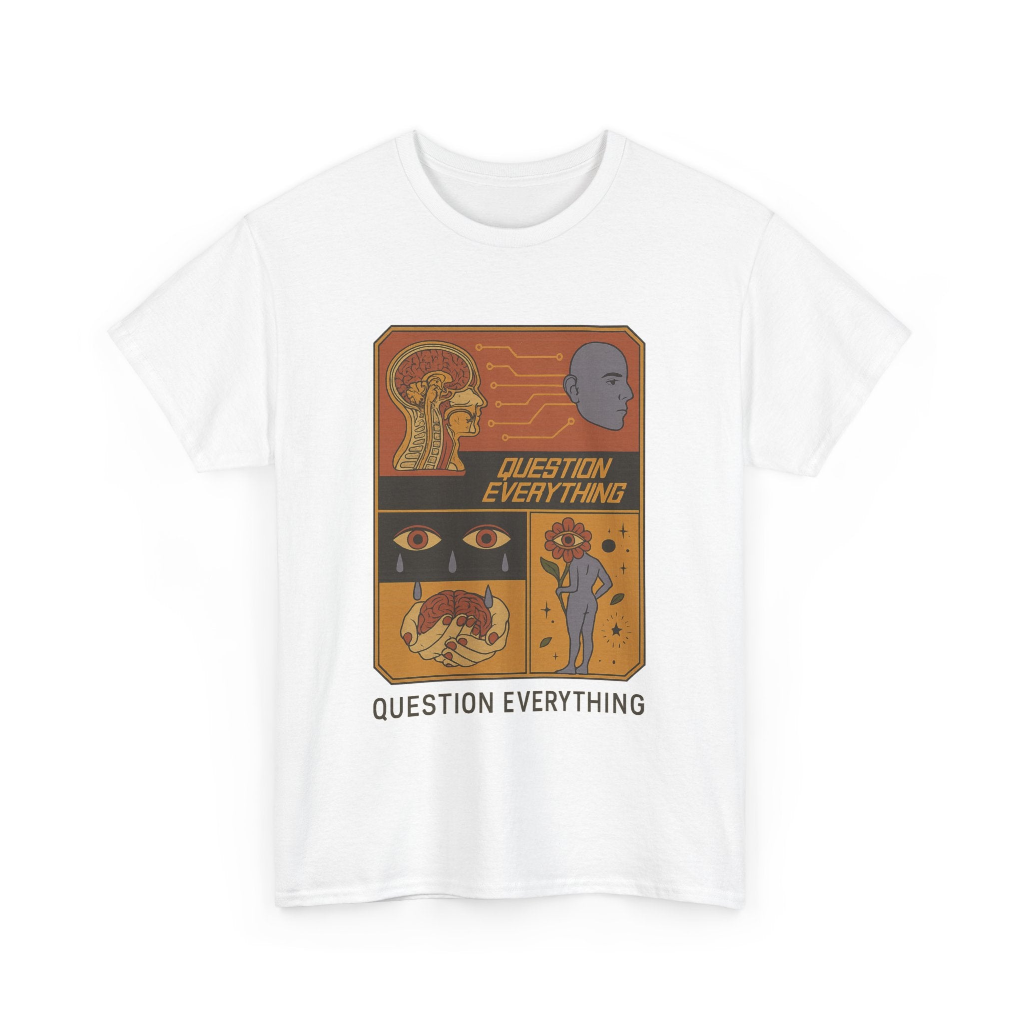 Question Everything - Graphic UNISEX T-shirt by Blackstone