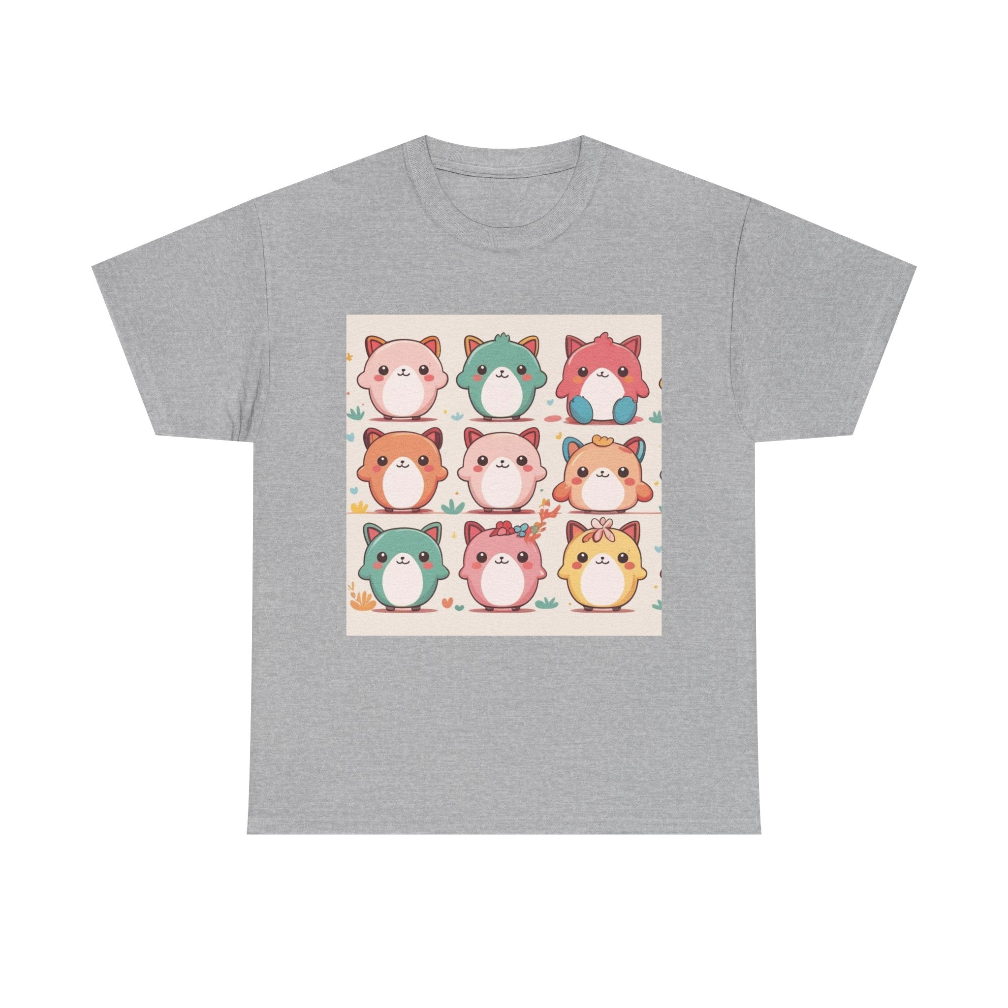 Kawaii Monster Shirt, Unisex Graphic Tshirt, Men Women Fashion Top, Cute Creature Apparel