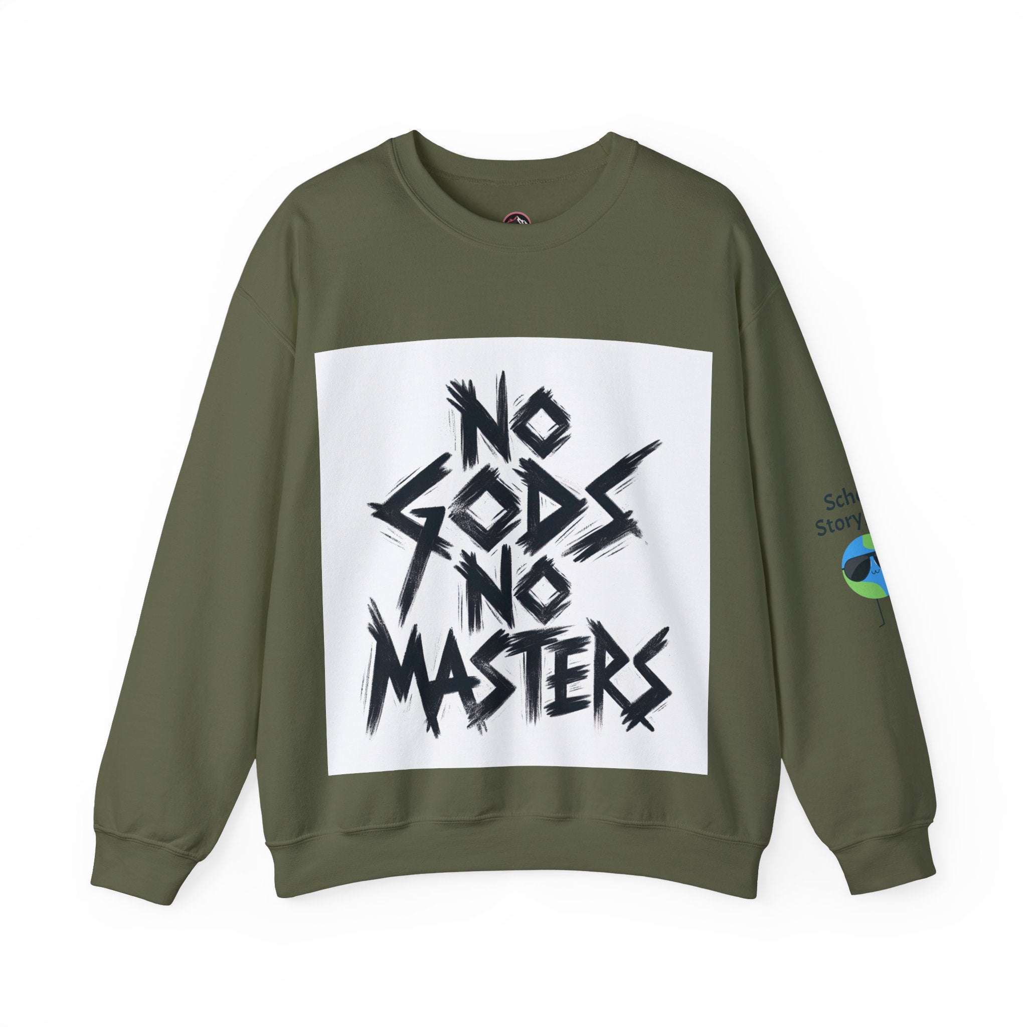 No Gods No Masters Sweatshirt - Heavy Blend™ Crewneck Sweatshirt