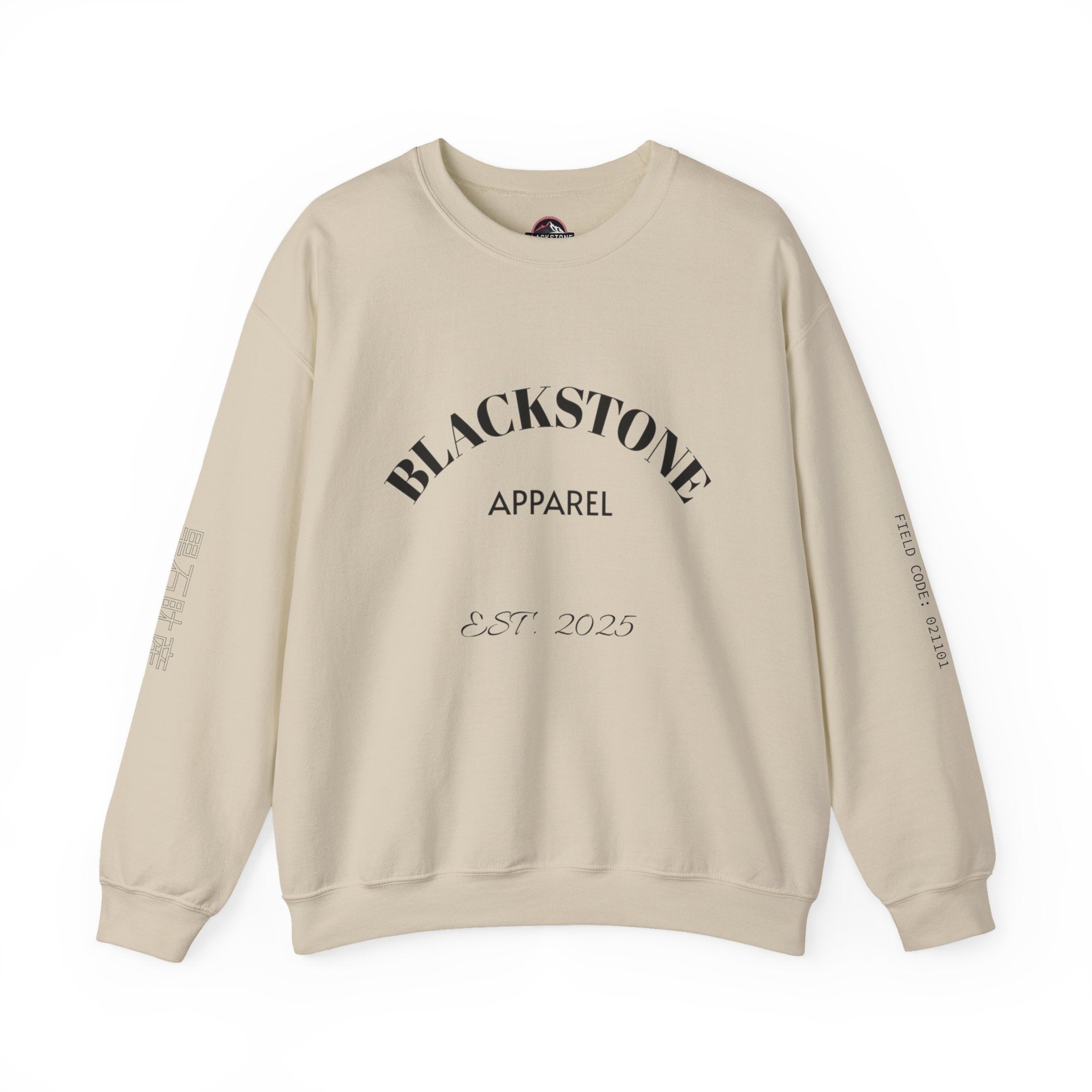 Stylish Crewneck Sweatshirt, Cozy Blackstone Apparel, Gift for Her, Streetwear Fashion, Casual Outfit