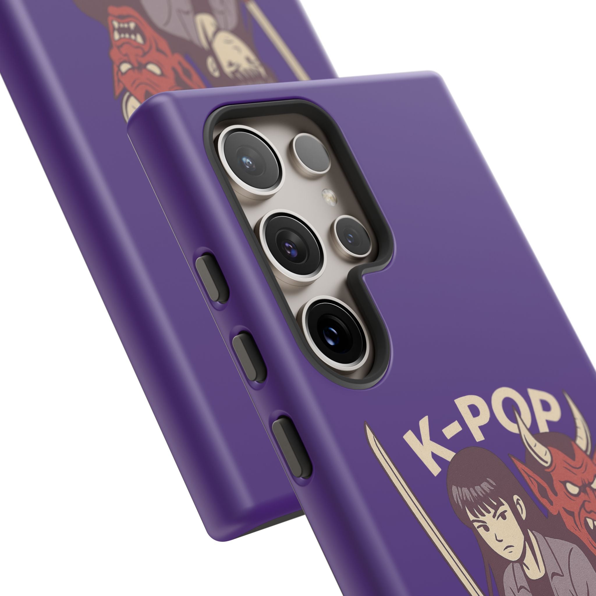 K-Pop Demon Hunters Phone Case, Tough Cases for Anime Fans, Unique Gift for Musicians, Holiday Present for Teens, Stylish Tech Accessories