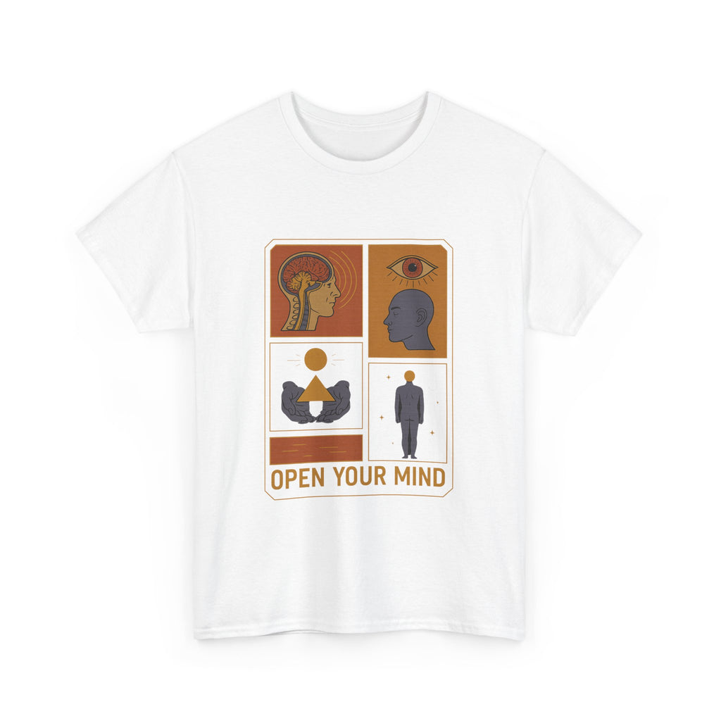 Open Your Mind - Graphic UNISEX T-shirt by Blackstone