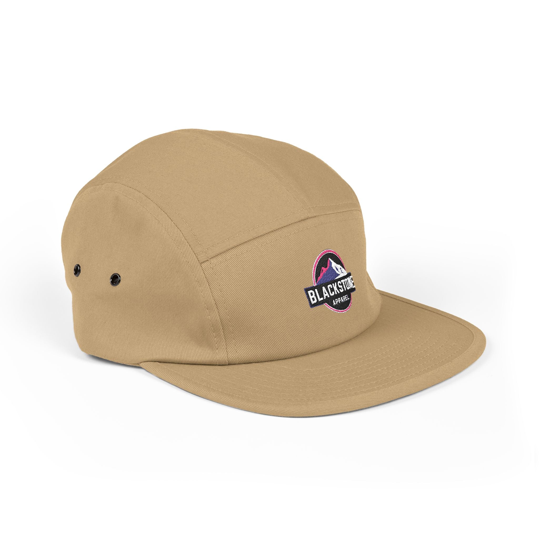Embroidered 5 Panel Cap - Stylish Hat for Adventurers, Perfect Gift for Outdoor Lovers, Casual Wear, Hiking, Camping, Everyday Fashion