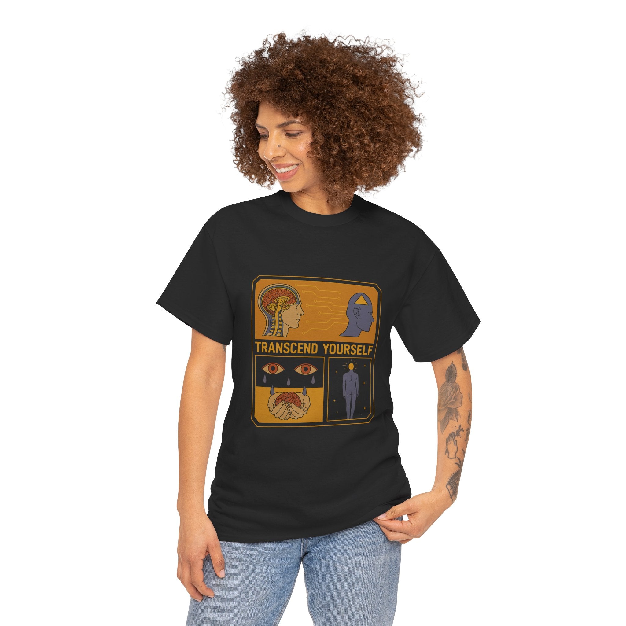 Transcend Yourself - Graphic UNISEX T-shirt by Blackstone
