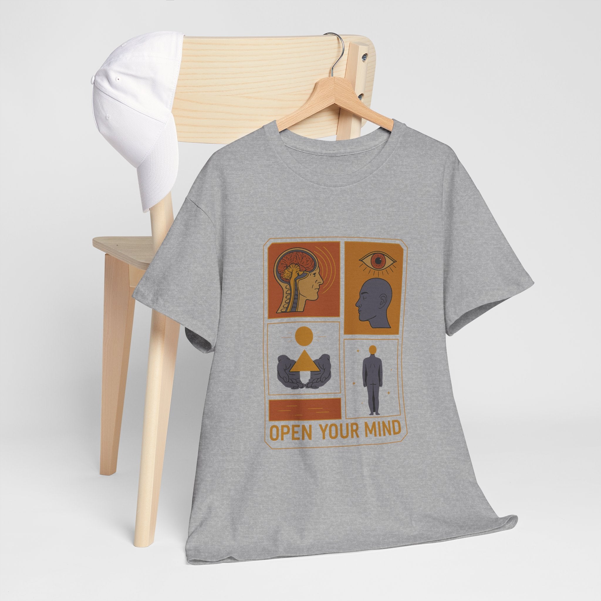 Open Your Mind - Graphic UNISEX T-shirt by Blackstone