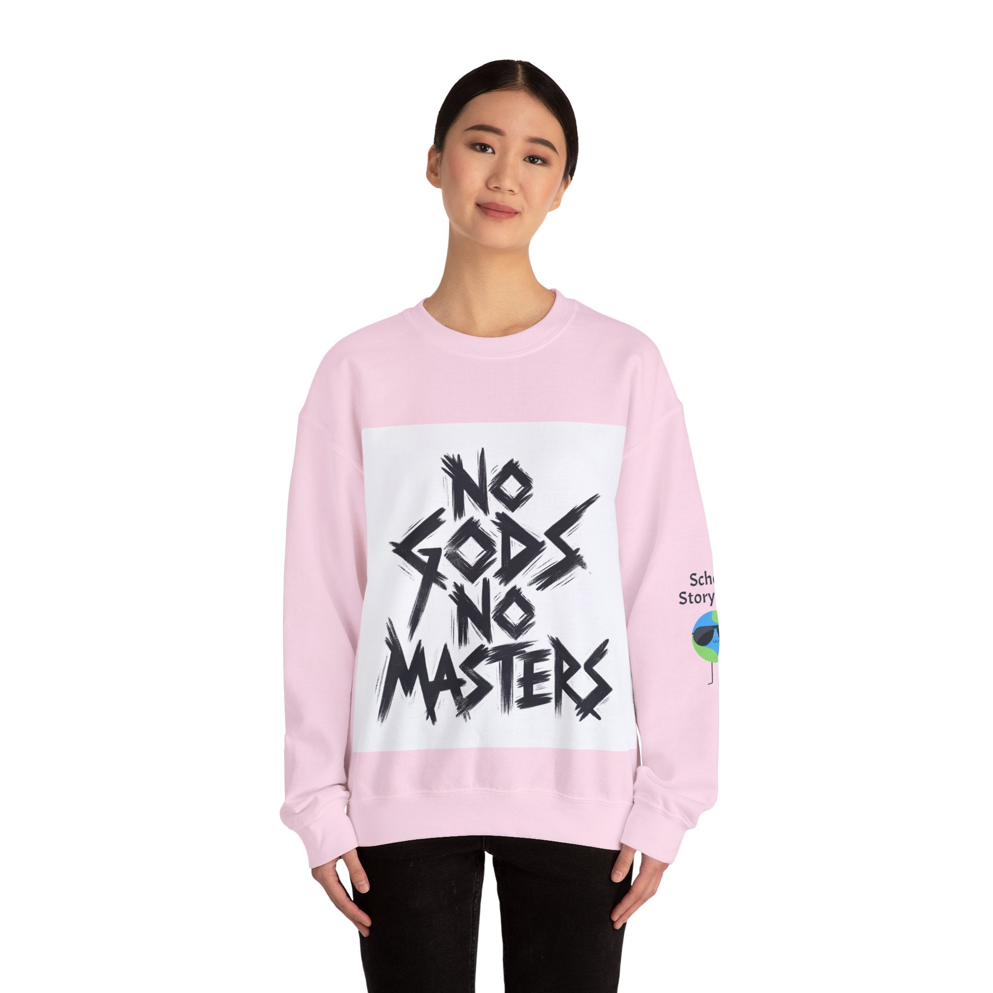No Gods No Masters Sweatshirt - Heavy Blend™ Crewneck Sweatshirt