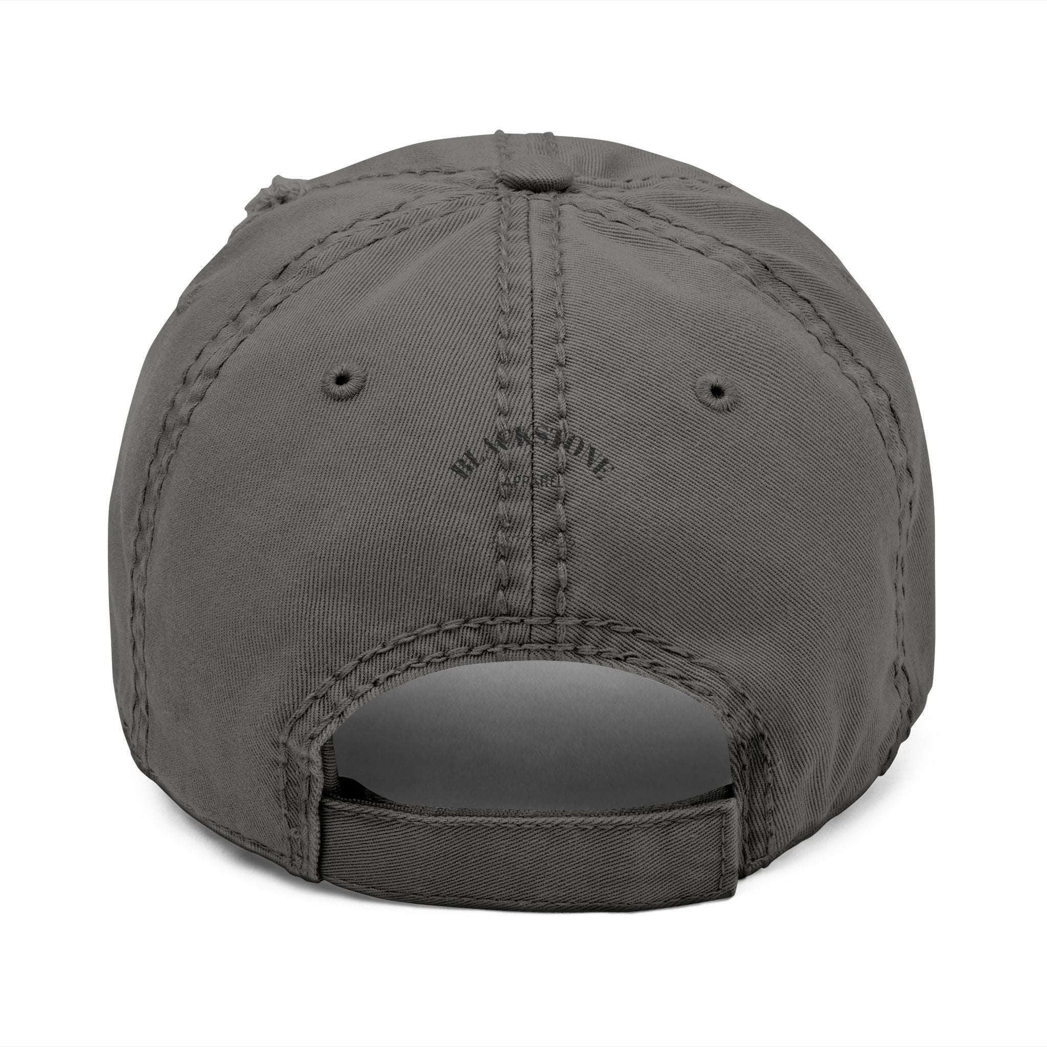 Distressed Dad Hat with 'Undercover Baddie' Embroidery
